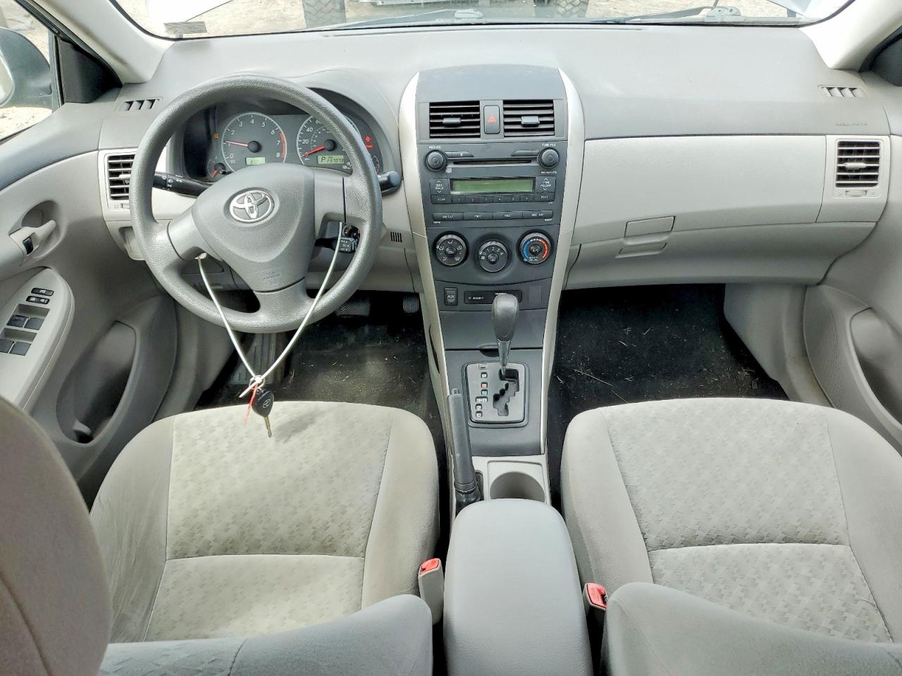 2009 Toyota Corolla Le Gray vin: 2T1BU40E79C120204