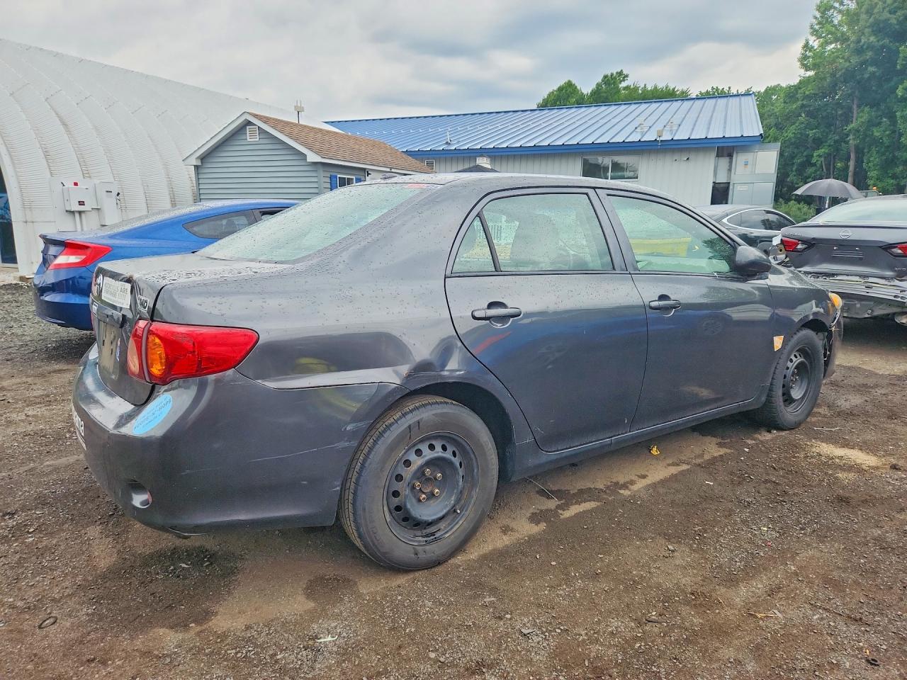 2009 Toyota Corolla Le Gray vin: 2T1BU40E79C122227