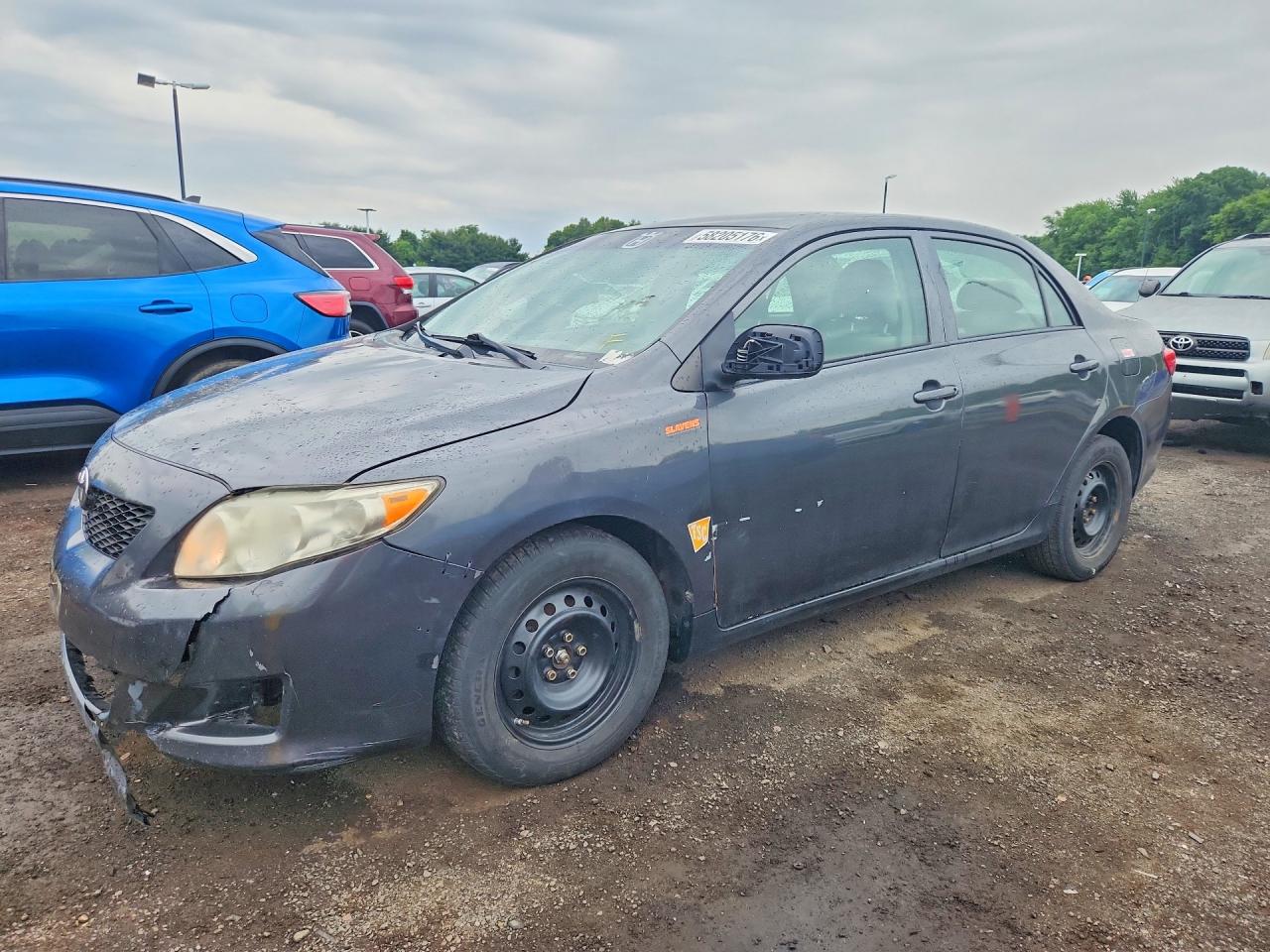 2009 Toyota Corolla Le Gray vin: 2T1BU40E79C122227
