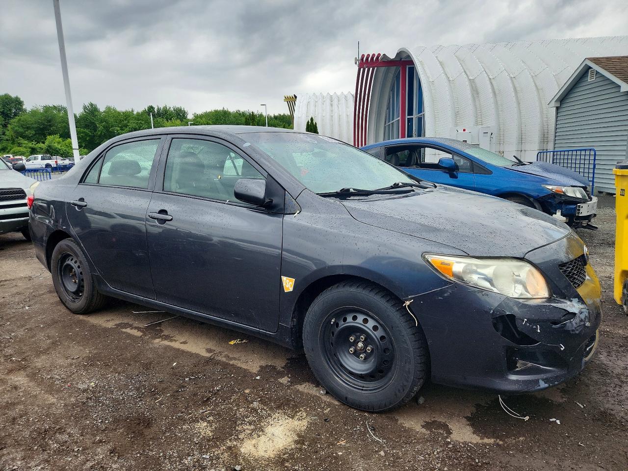 2009 Toyota Corolla Le Gray vin: 2T1BU40E79C122227