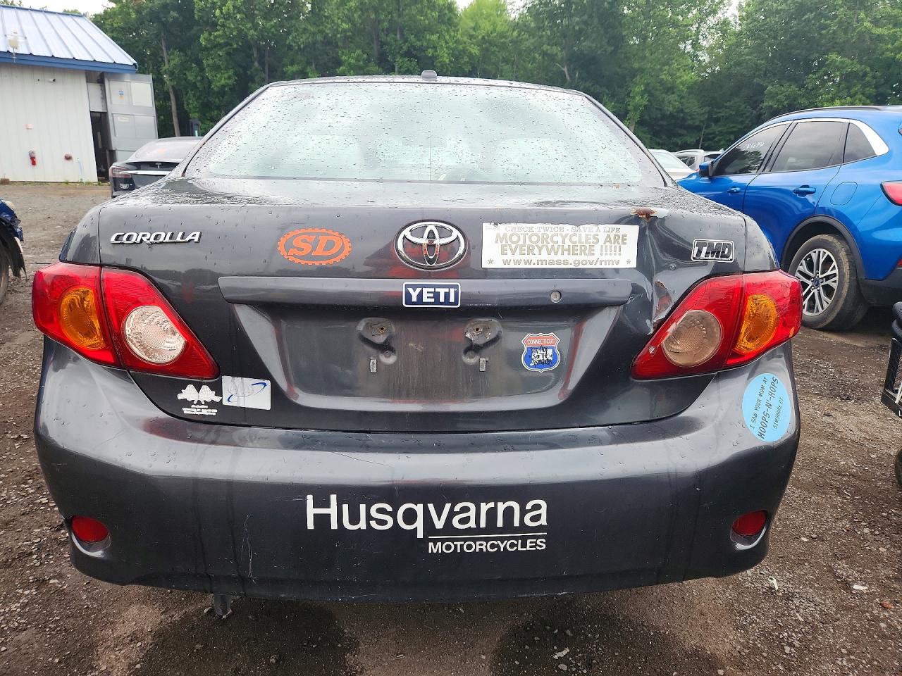 2009 Toyota Corolla Le Gray vin: 2T1BU40E79C122227