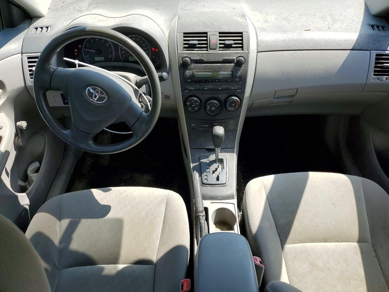 2009 Toyota Corolla Base Серый vin: 2T1BU40E79C127895