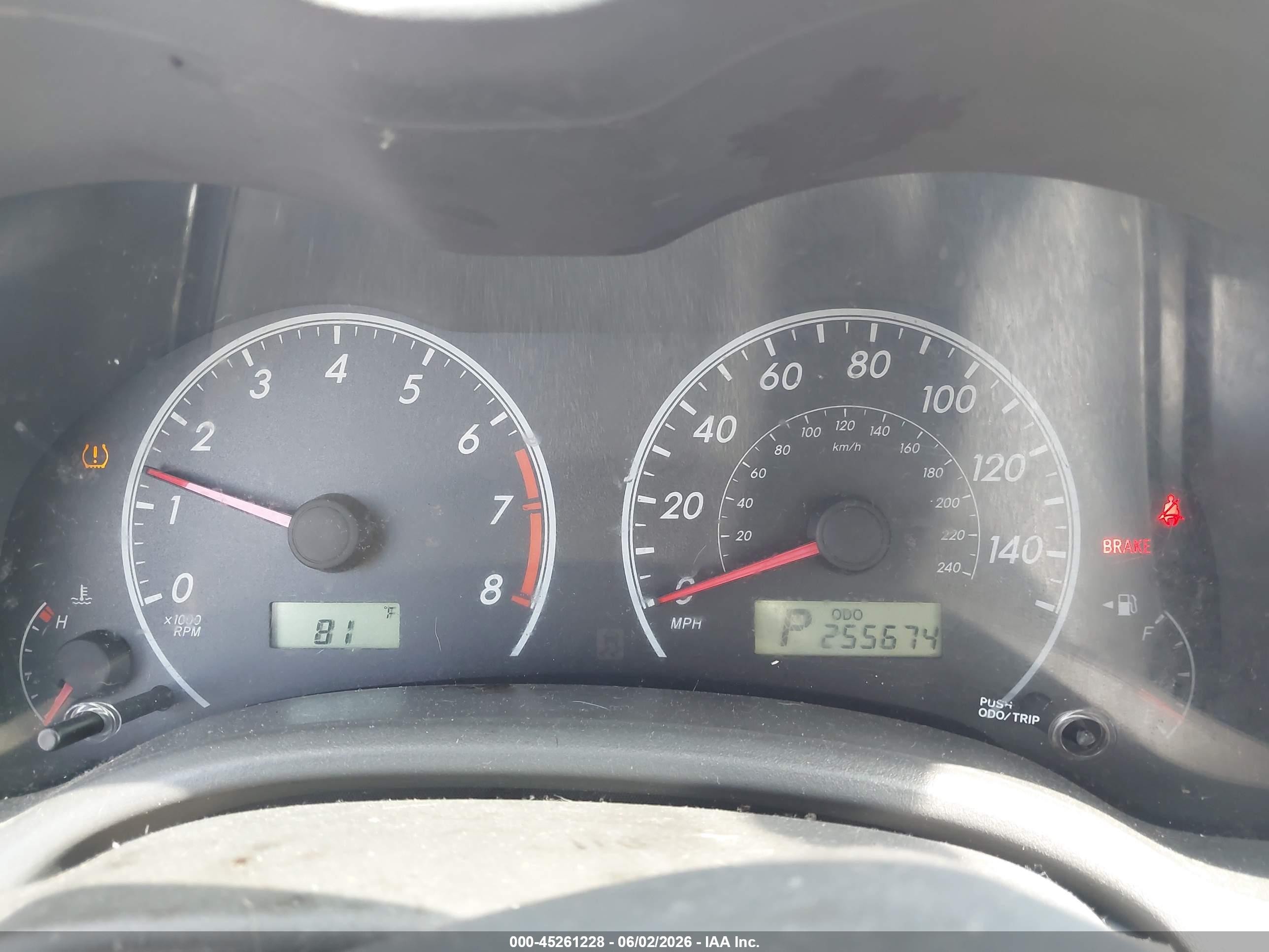 2009 Toyota Corolla Le Red vin: 2T1BU40E79C133129