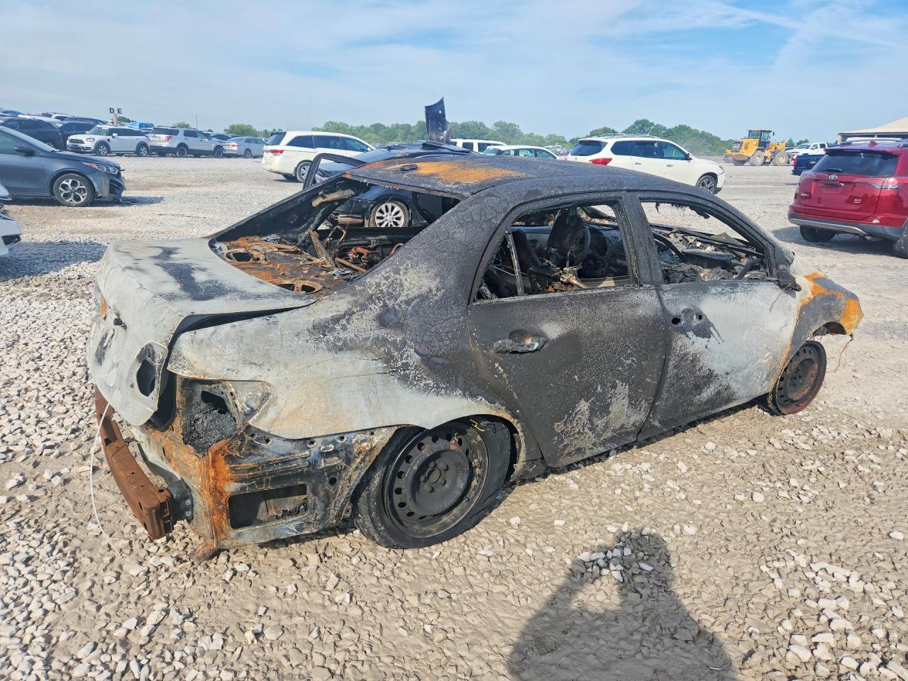 2009 Toyota Corolla Xle Burn vin: 2T1BU40E79C143109