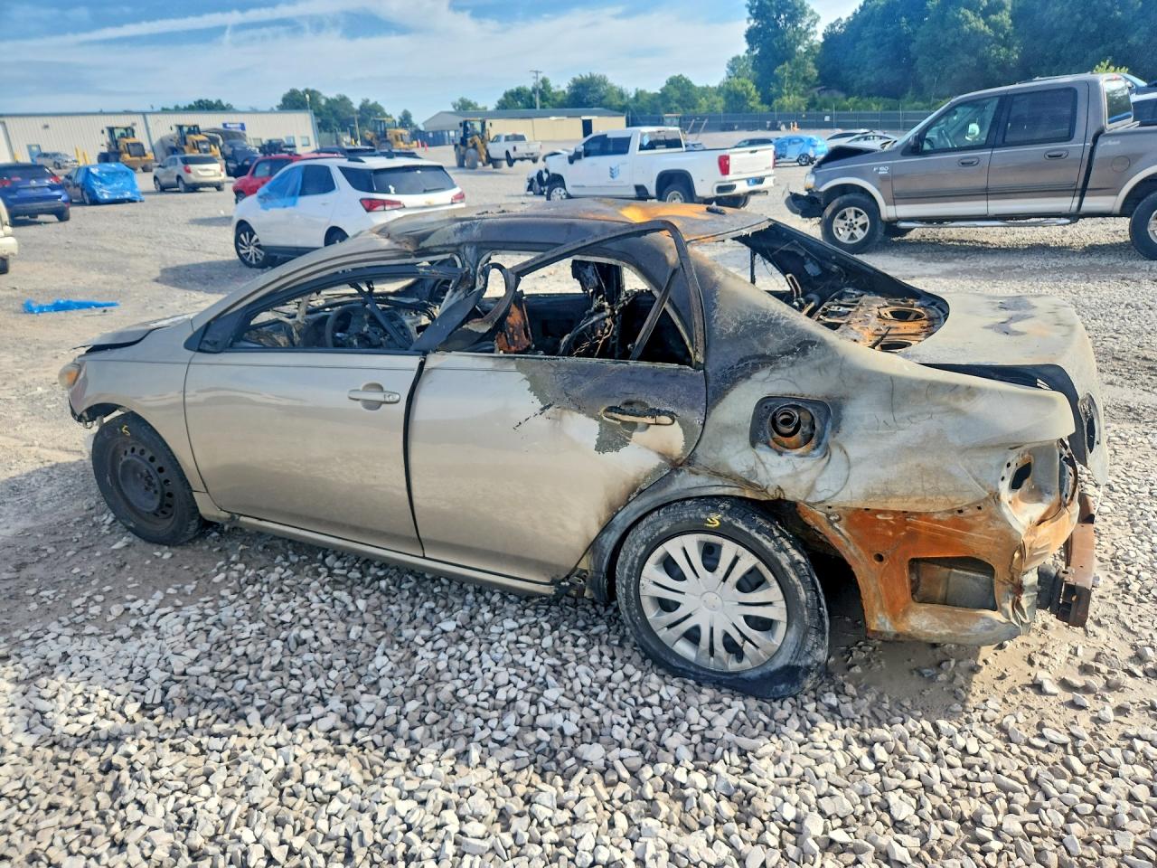 2009 Toyota Corolla Xle Burn vin: 2T1BU40E79C143109