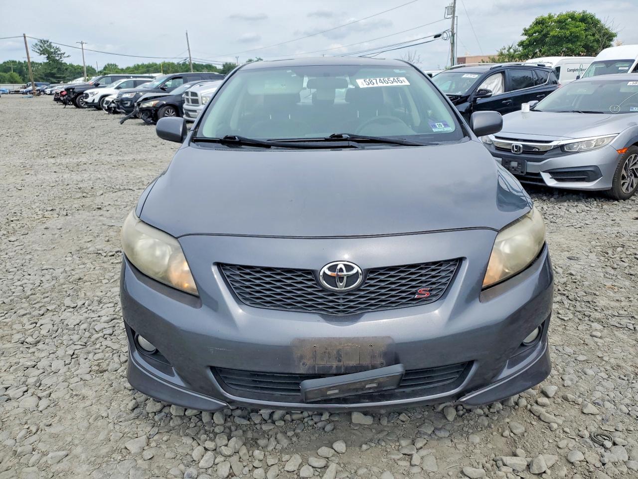 2009 Toyota Corolla S Gray vin: 2T1BU40E79C150707