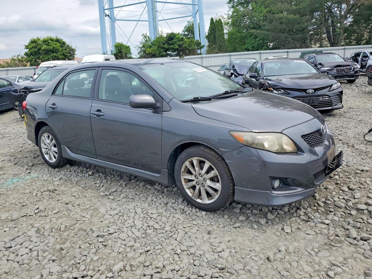 2009 Toyota Corolla S Gray vin: 2T1BU40E79C150707
