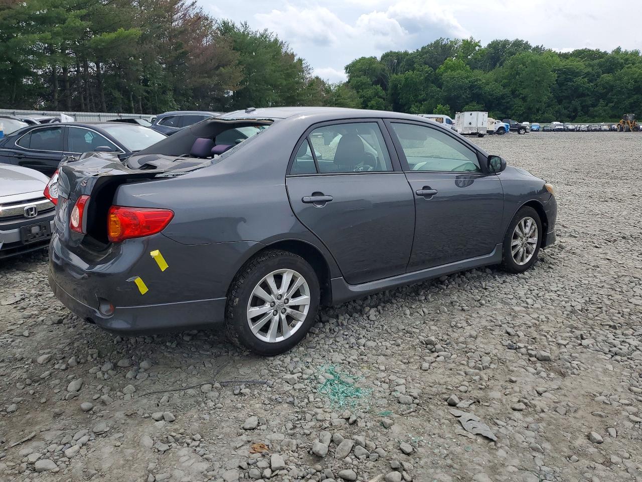 2009 Toyota Corolla S Gray vin: 2T1BU40E79C150707
