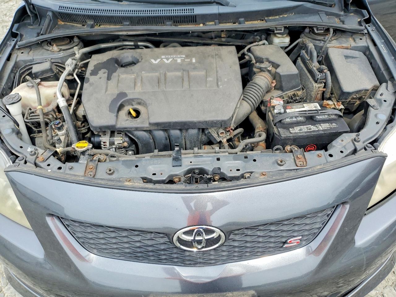 2009 Toyota Corolla S Gray vin: 2T1BU40E79C150707