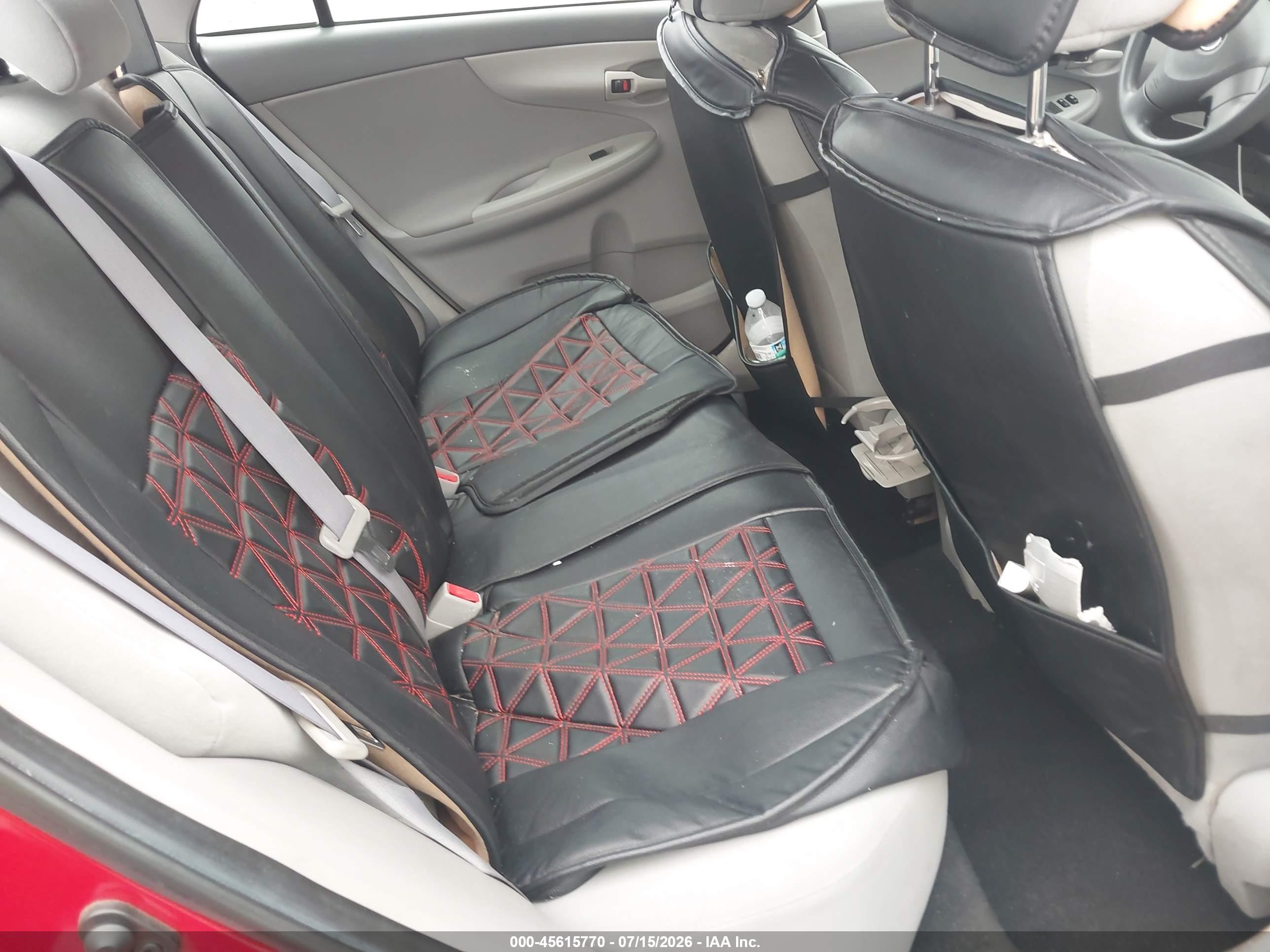 2009 Toyota Corolla Le Red vin: 2T1BU40E89C010133
