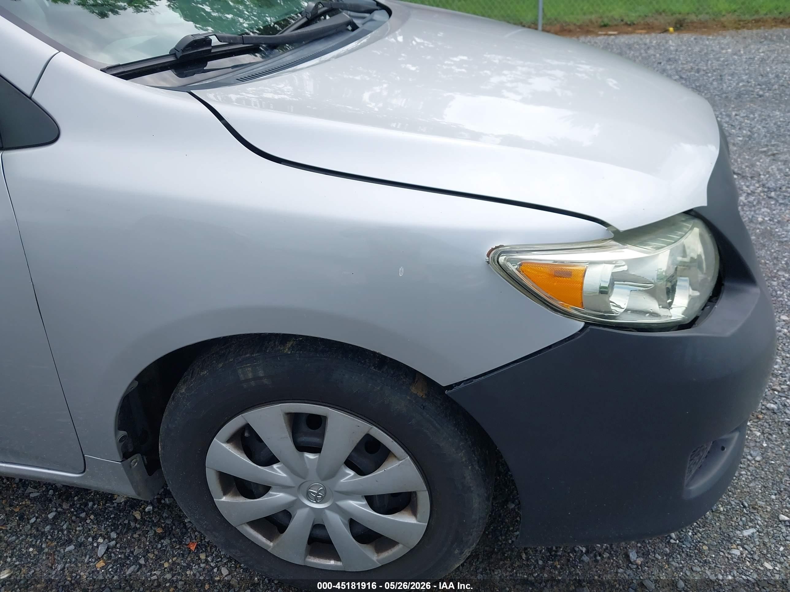 2009 Toyota Corolla Le Silver vin: 2T1BU40E89C034044