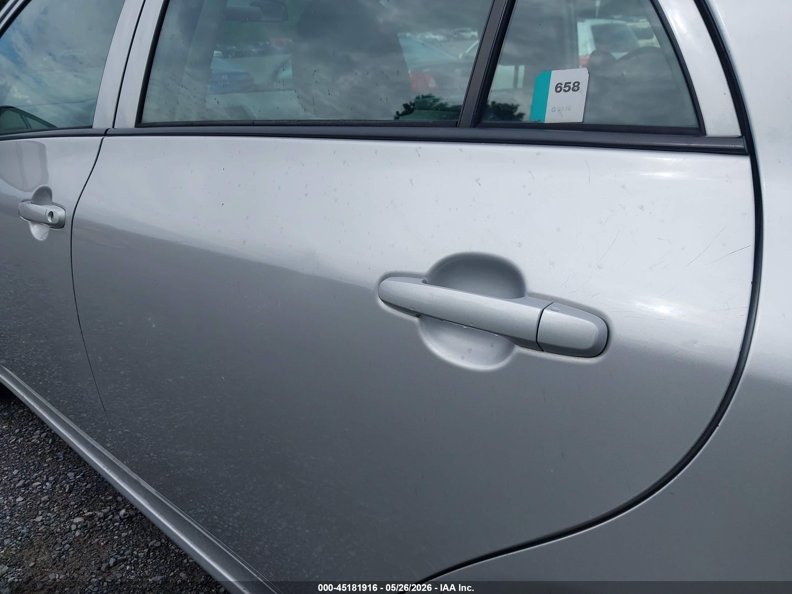 2009 Toyota Corolla Le Silver vin: 2T1BU40E89C034044