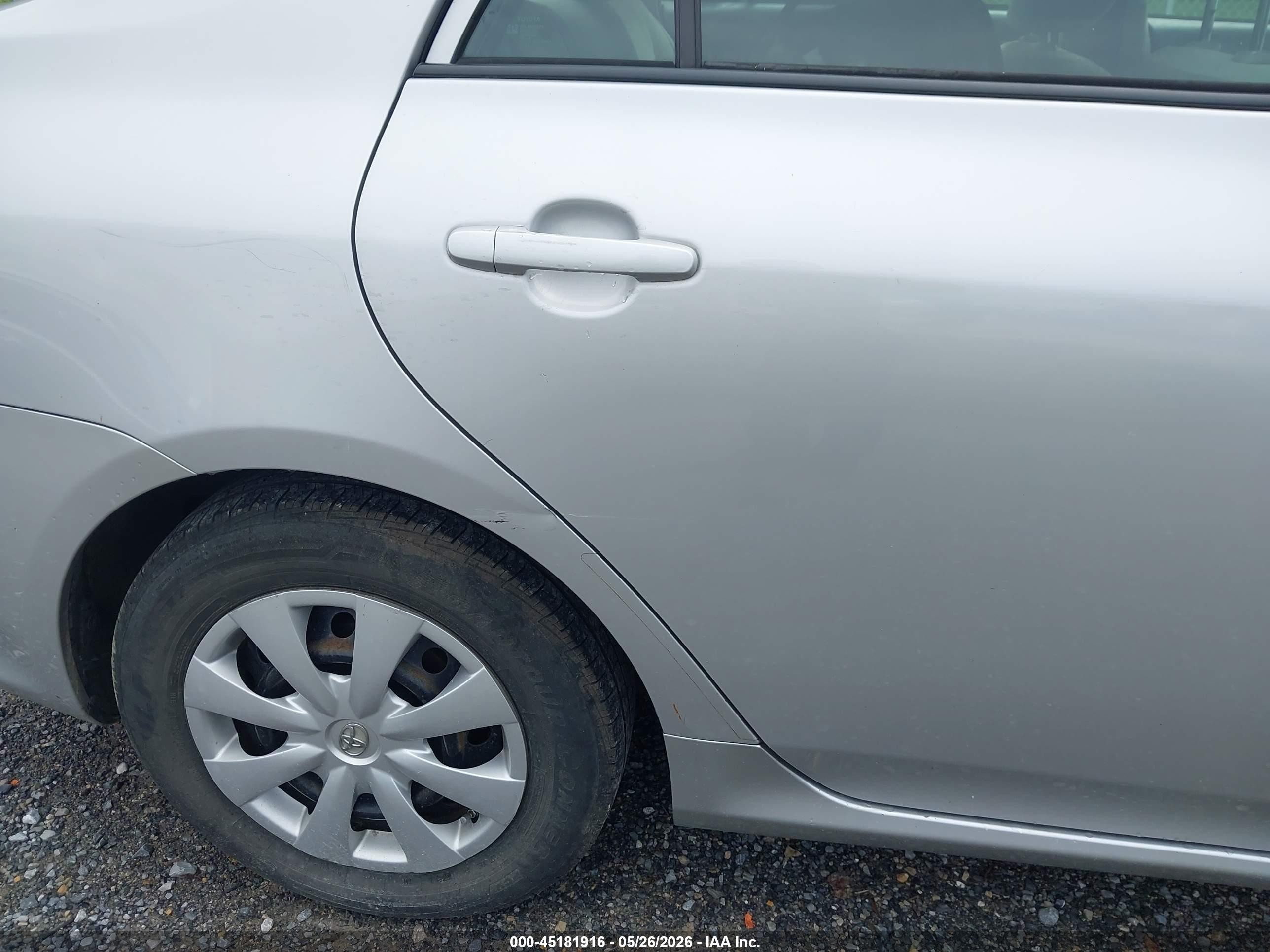2009 Toyota Corolla Le Silver vin: 2T1BU40E89C034044
