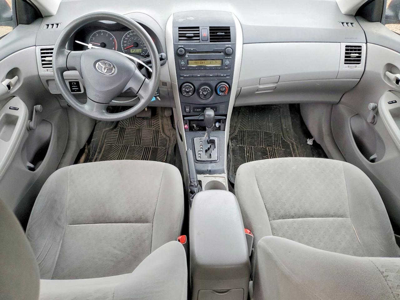 2009 Toyota Corolla Base Red vin: 2T1BU40E89C045156