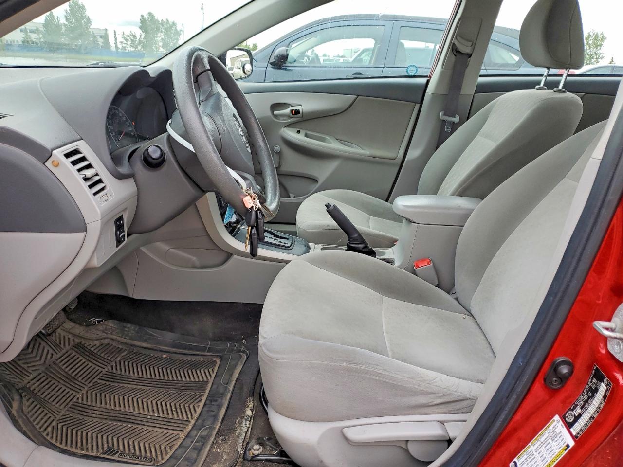 2009 Toyota Corolla Base Red vin: 2T1BU40E89C045156