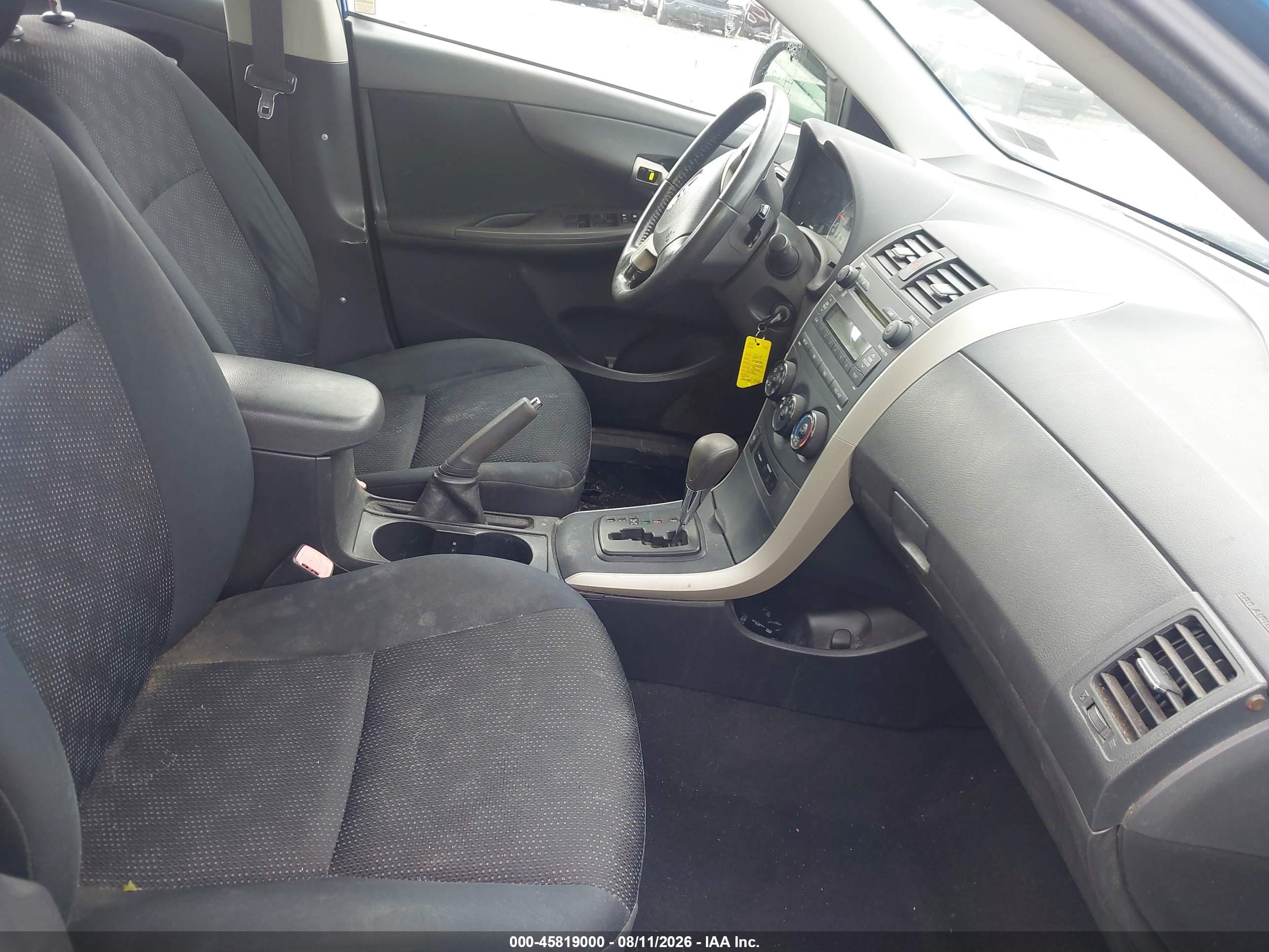 2009 Toyota Corolla S/le/xle Blue vin: 2T1BU40E89C052236