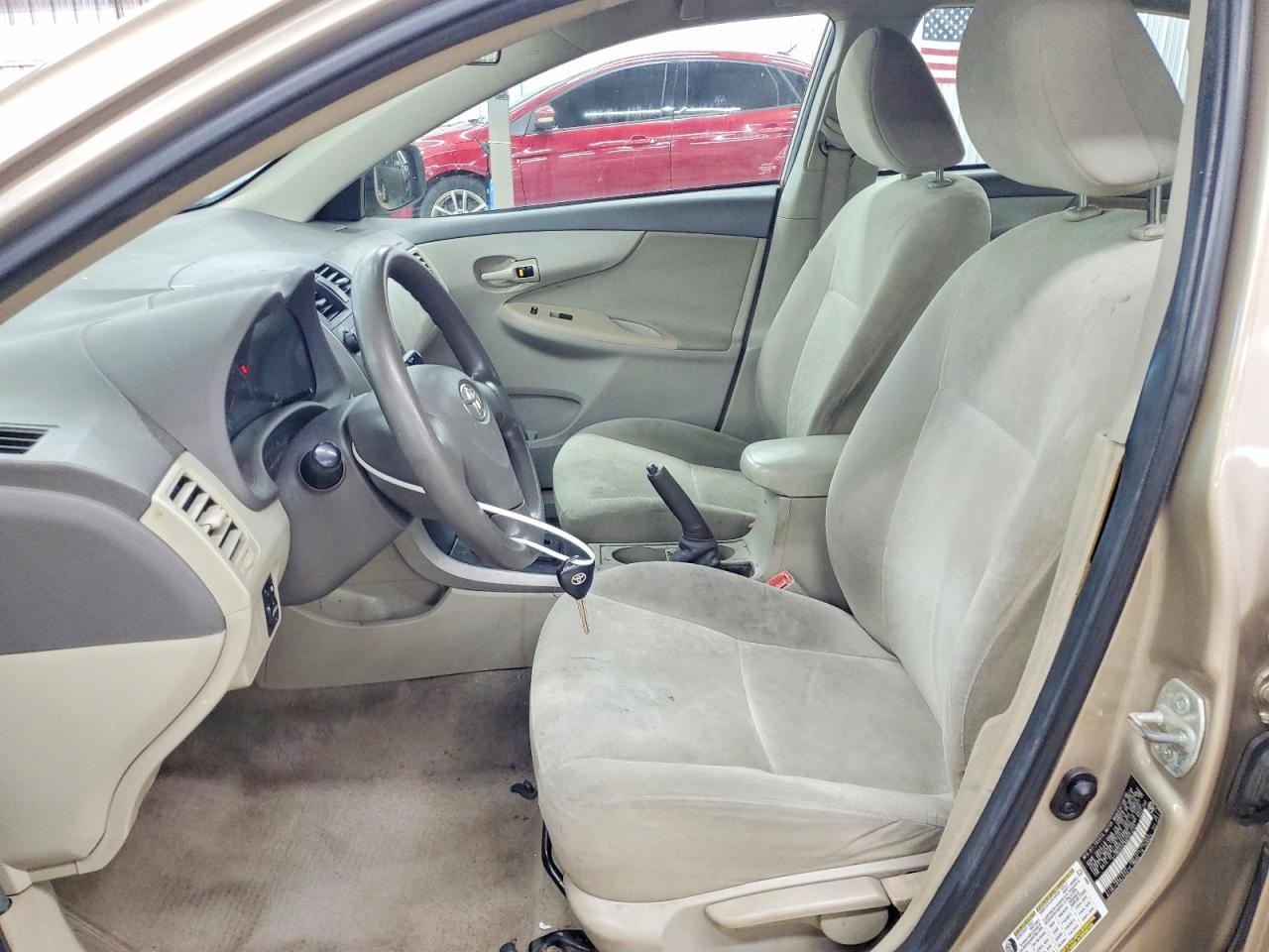 2009 Toyota Corolla Le Gold vin: 2T1BU40E89C071711