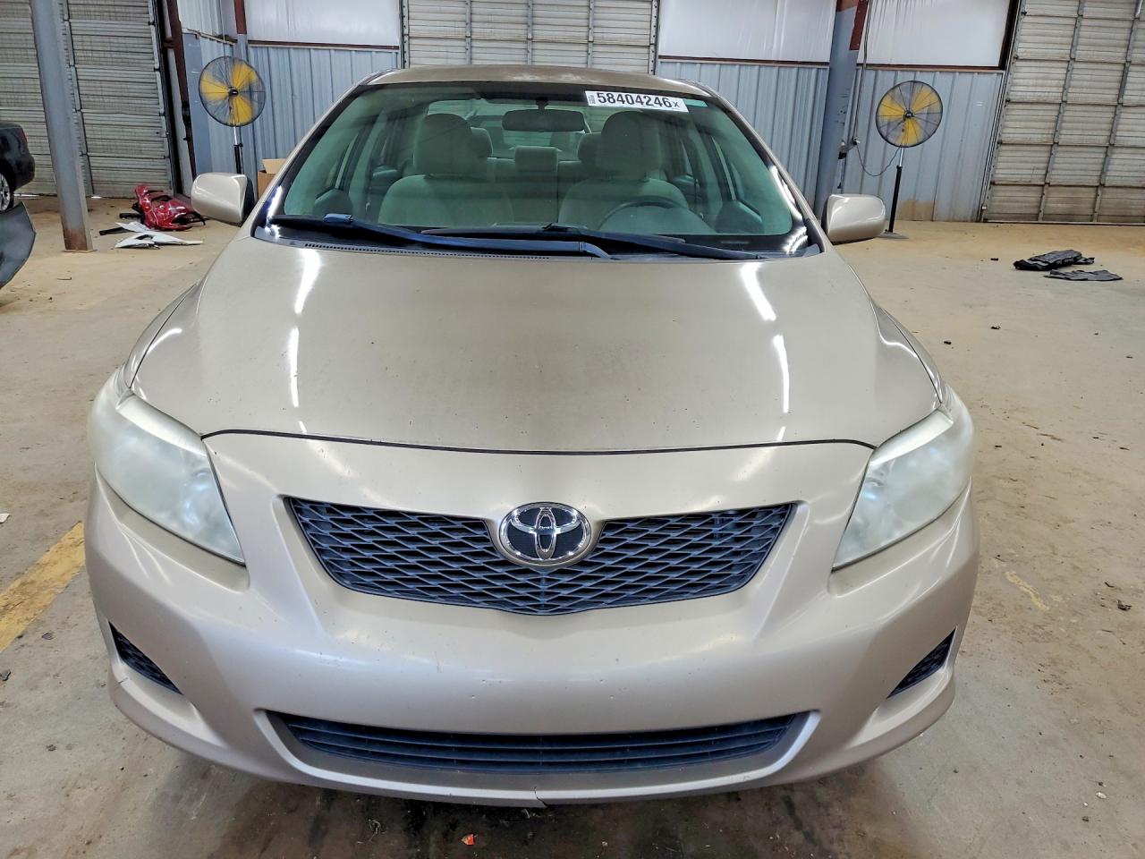 2009 Toyota Corolla Le Gold vin: 2T1BU40E89C071711