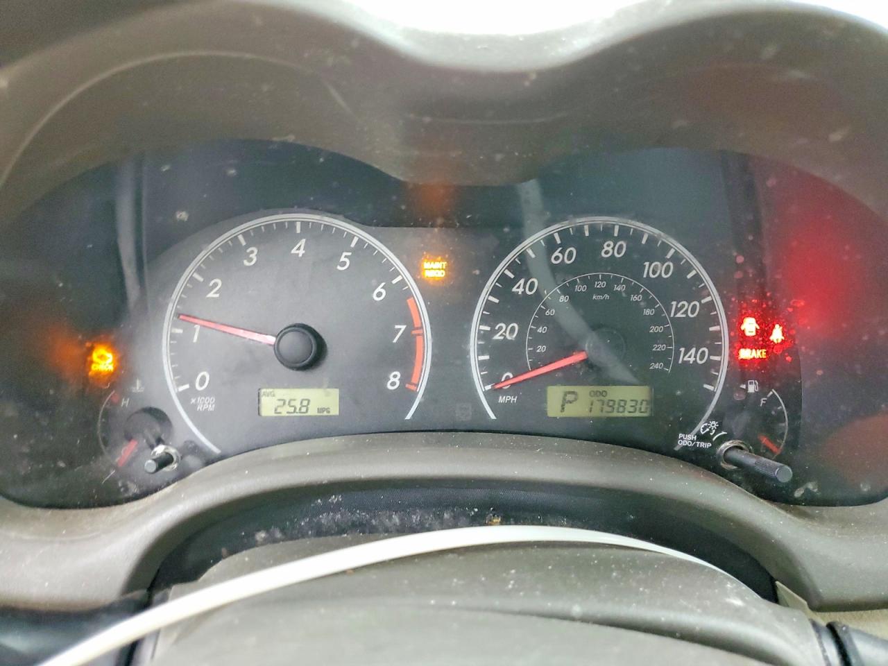 2009 Toyota Corolla Le Gold vin: 2T1BU40E89C071711