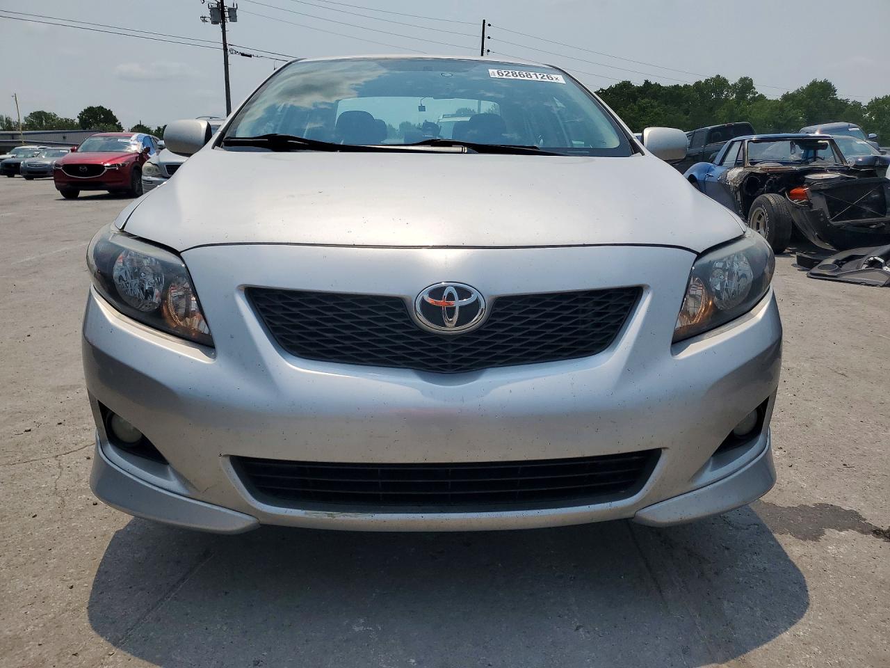 2009 Toyota Corolla S Silver vin: 2T1BU40E89C095555