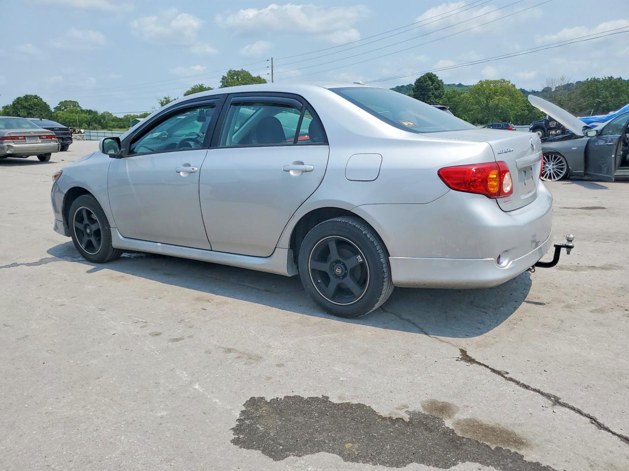 2009 Toyota Corolla S Silver vin: 2T1BU40E89C095555