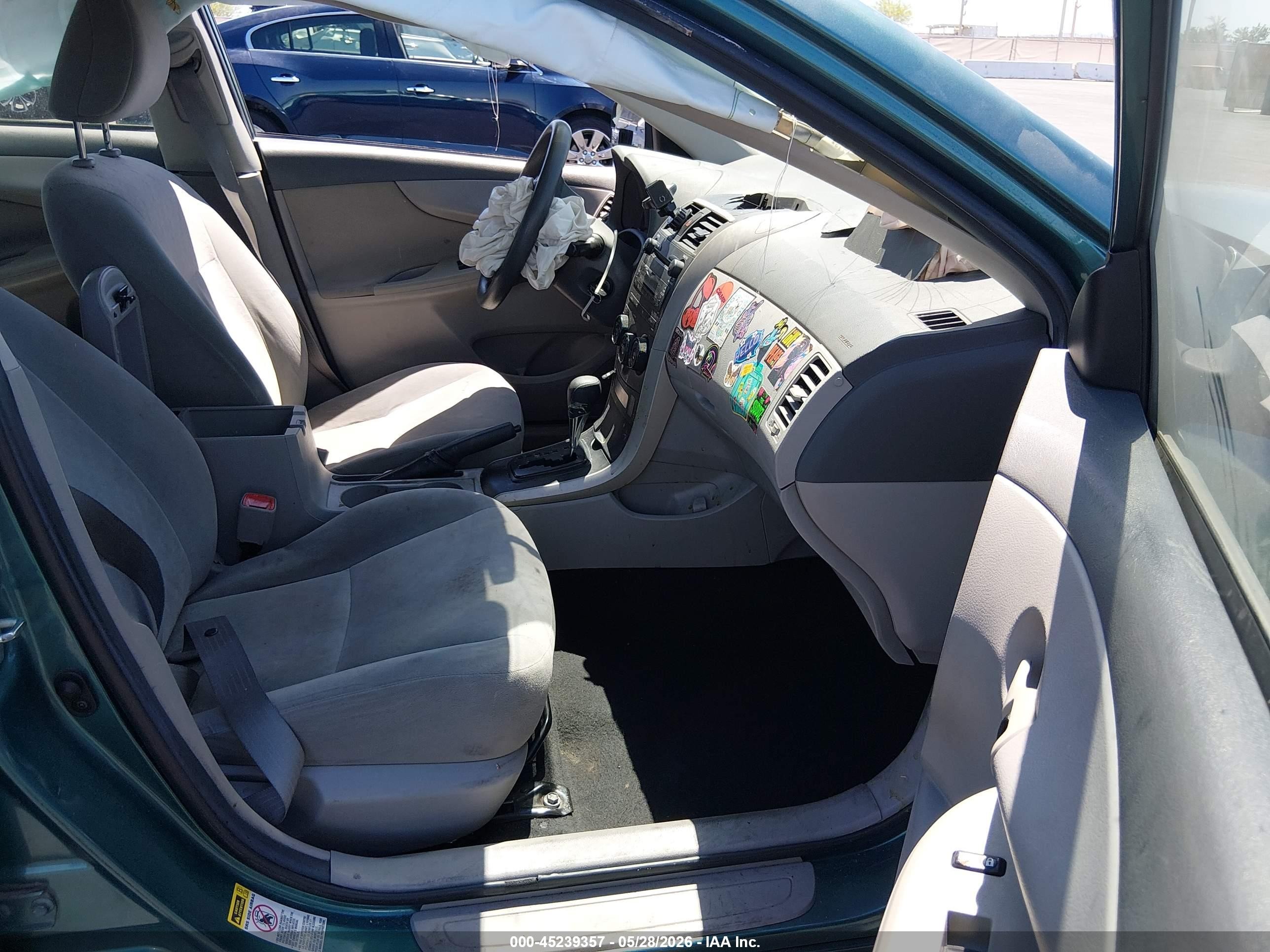 2009 Toyota Corolla Le Blue vin: 2T1BU40E89C101953