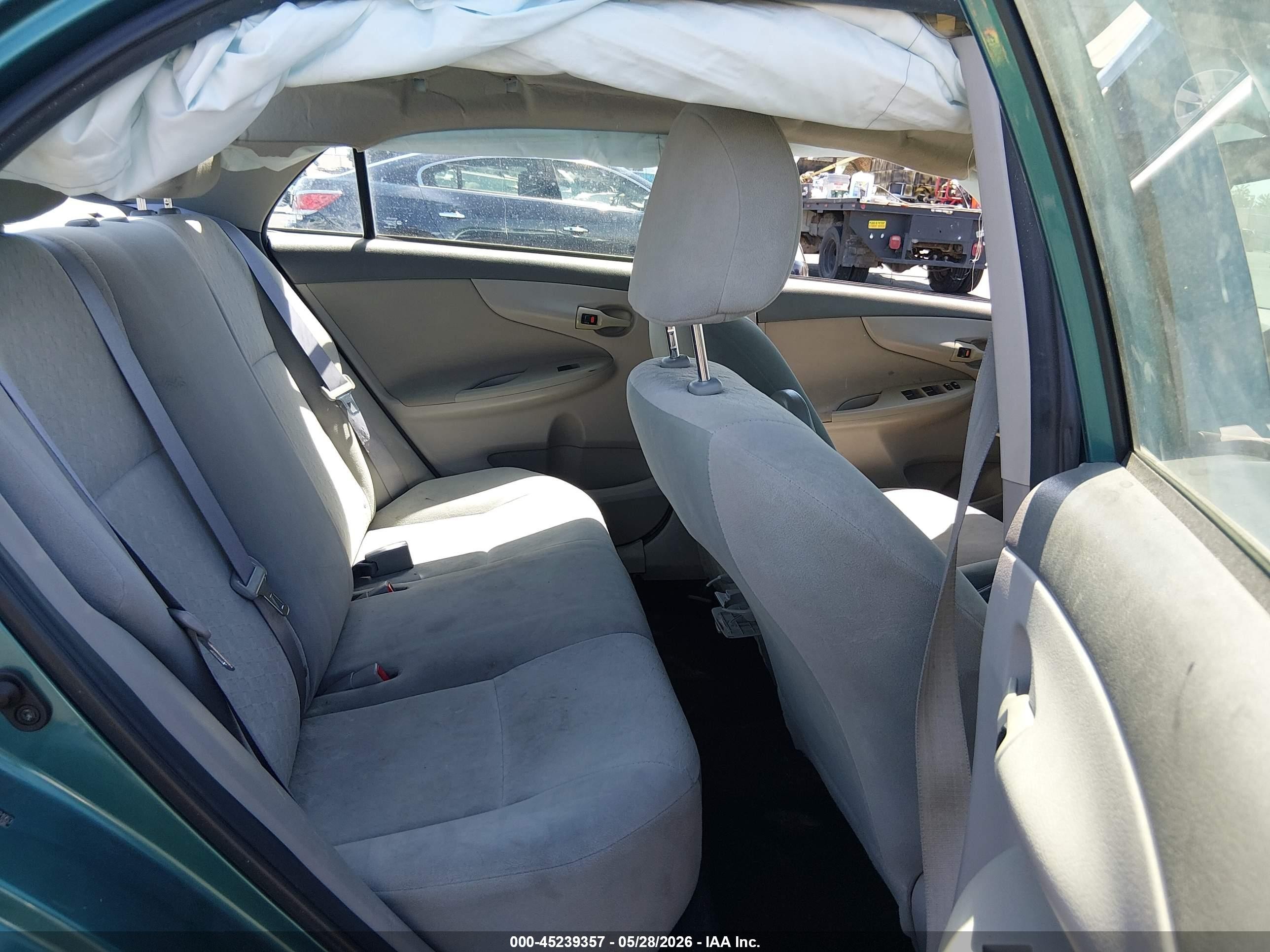2009 Toyota Corolla Le Blue vin: 2T1BU40E89C101953