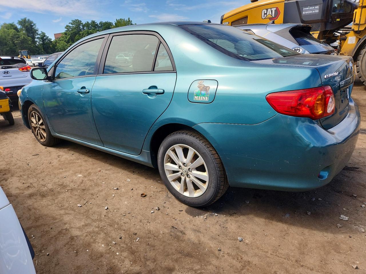 2009 Toyota Corolla Xle Teal vin: 2T1BU40E89C121863