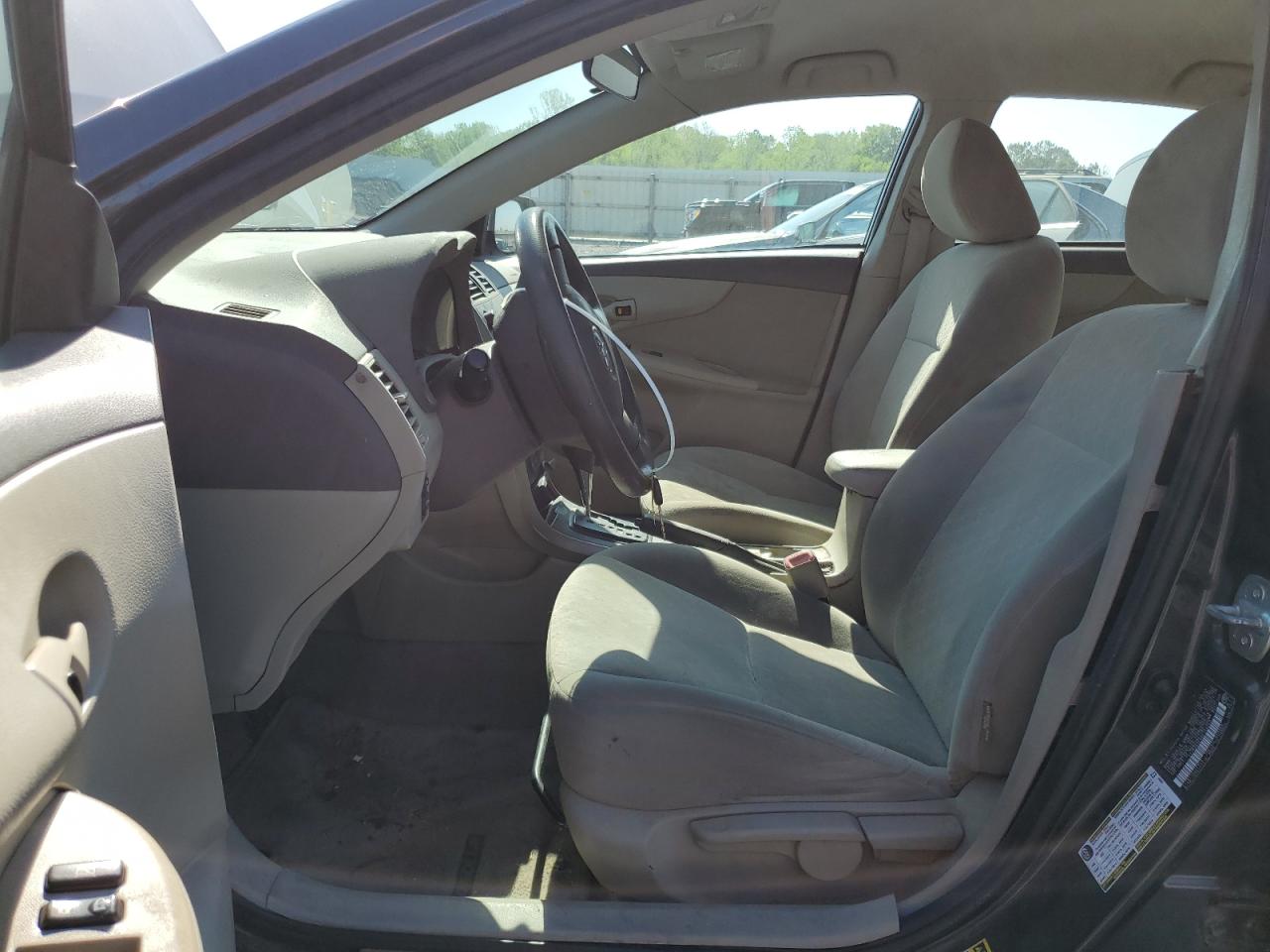 2009 Toyota Corolla Base Gray vin: 2T1BU40E89C156743