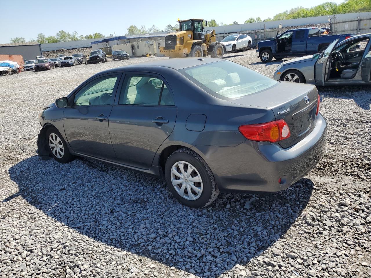 2009 Toyota Corolla Base Gray vin: 2T1BU40E89C156743