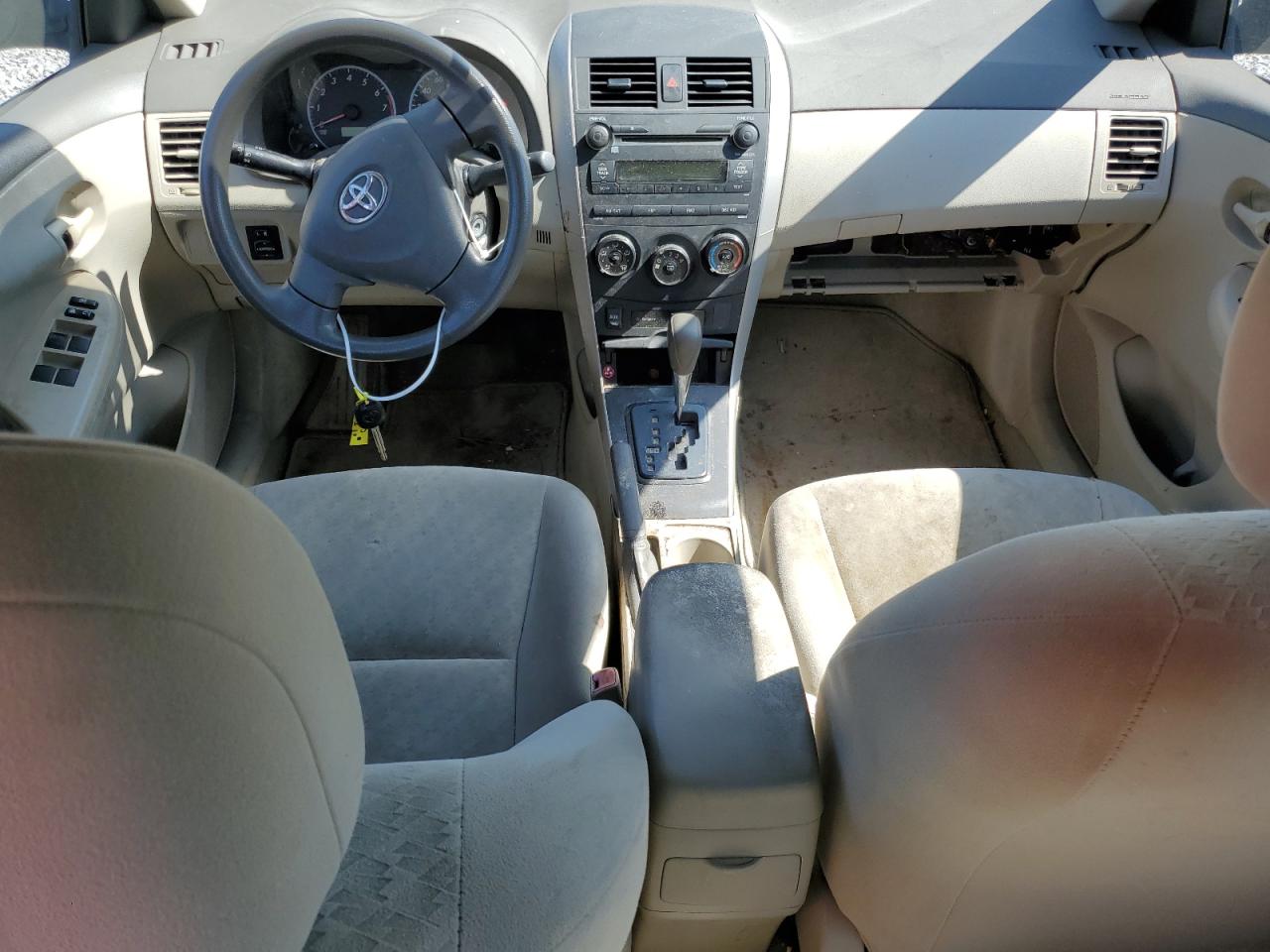 2009 Toyota Corolla Base Gray vin: 2T1BU40E89C156743