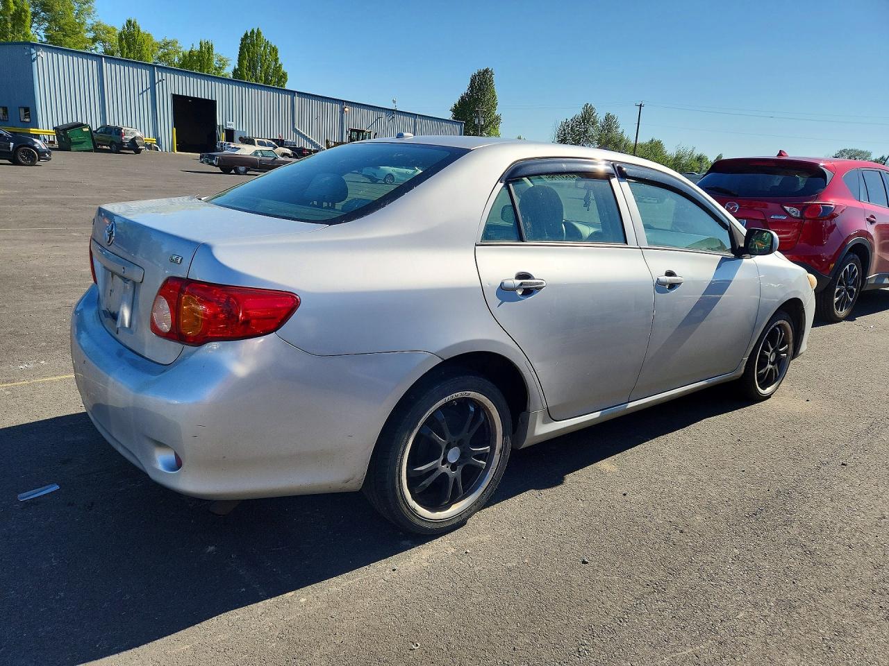2009 Toyota Corolla Le Серебряный vin: 2T1BU40E89C158492