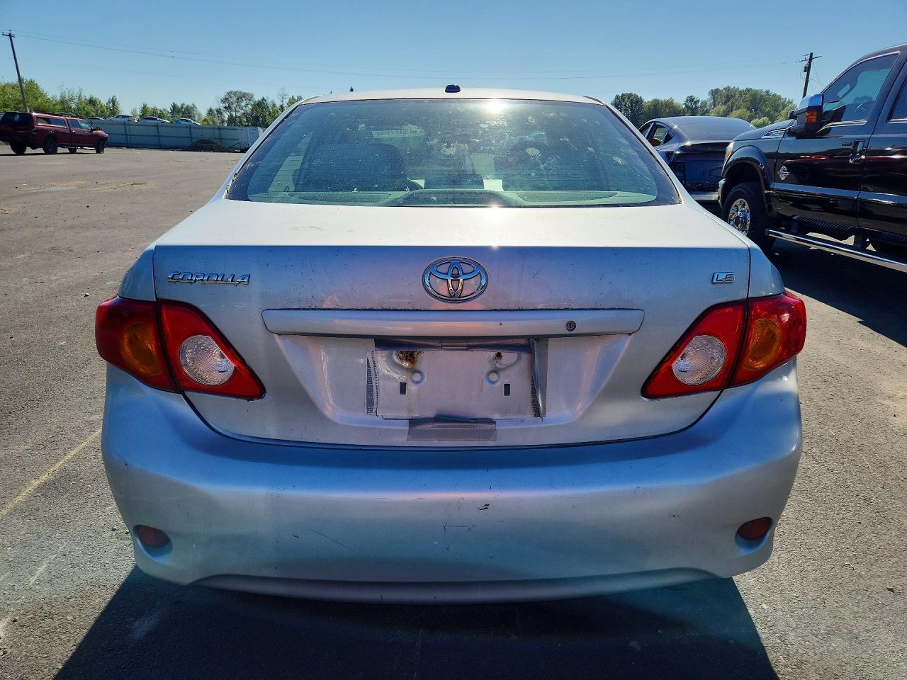 2009 Toyota Corolla Le Серебряный vin: 2T1BU40E89C158492