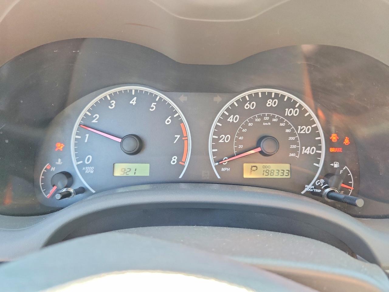 2009 Toyota Corolla Le Серебряный vin: 2T1BU40E89C158492