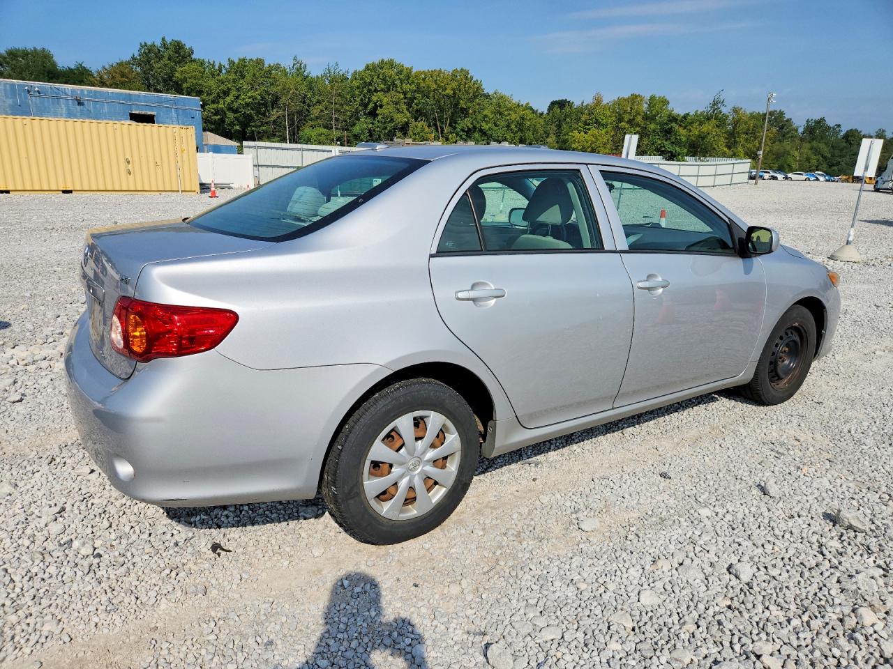 2009 Toyota Corolla Le Silver vin: 2T1BU40E89C186714