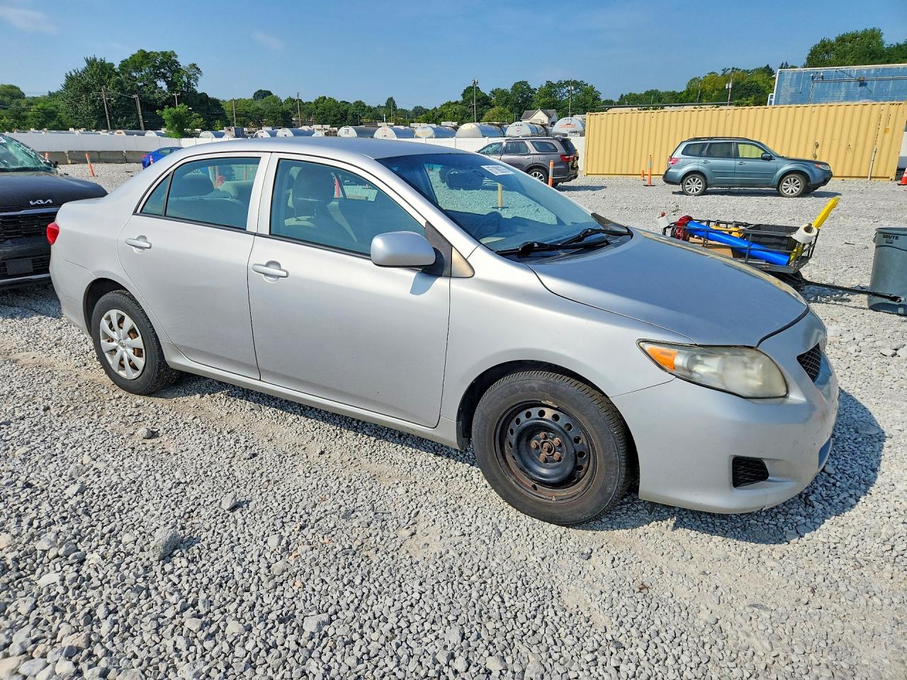 2009 Toyota Corolla Le Silver vin: 2T1BU40E89C186714