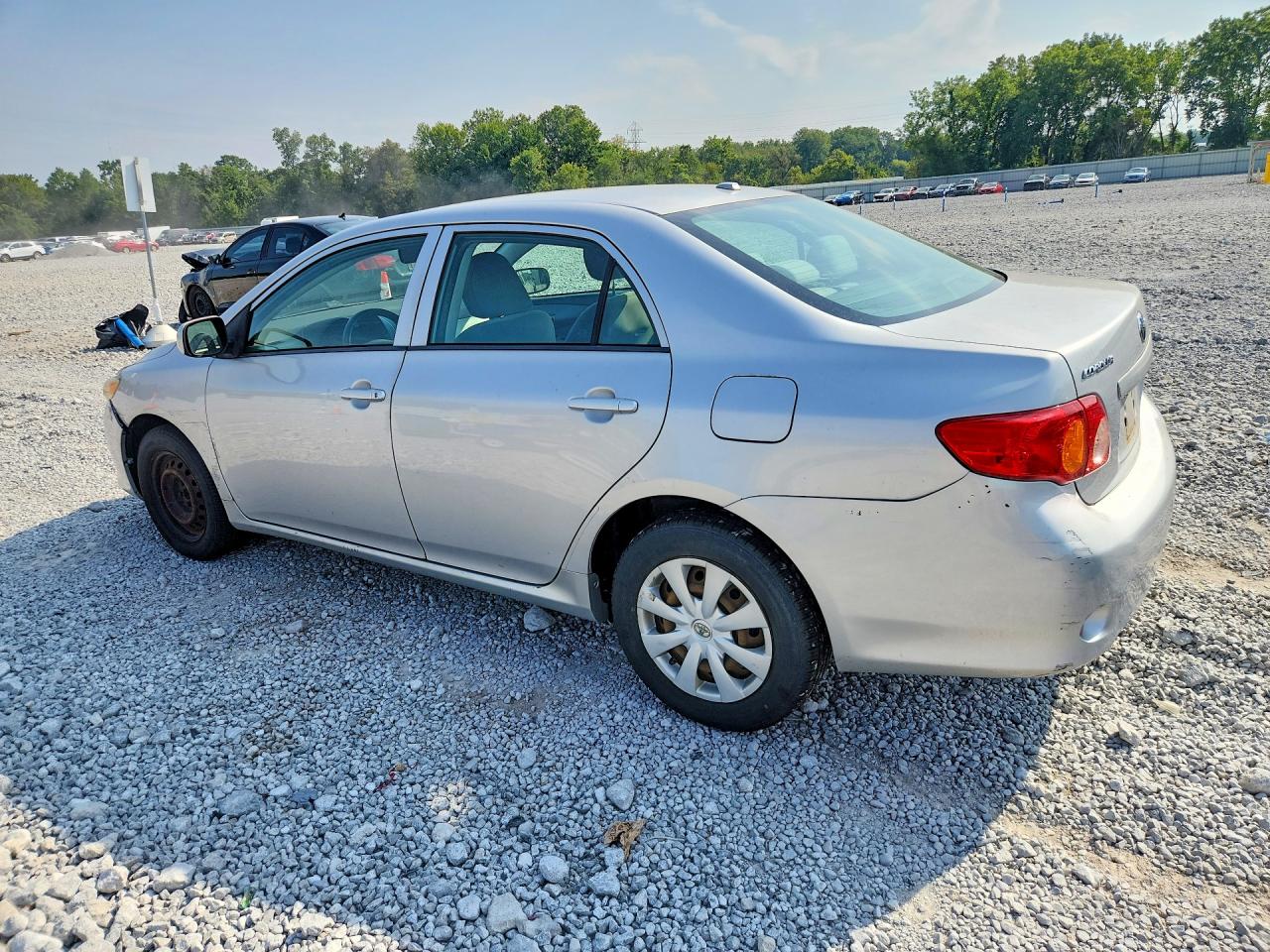 2009 Toyota Corolla Le Silver vin: 2T1BU40E89C186714