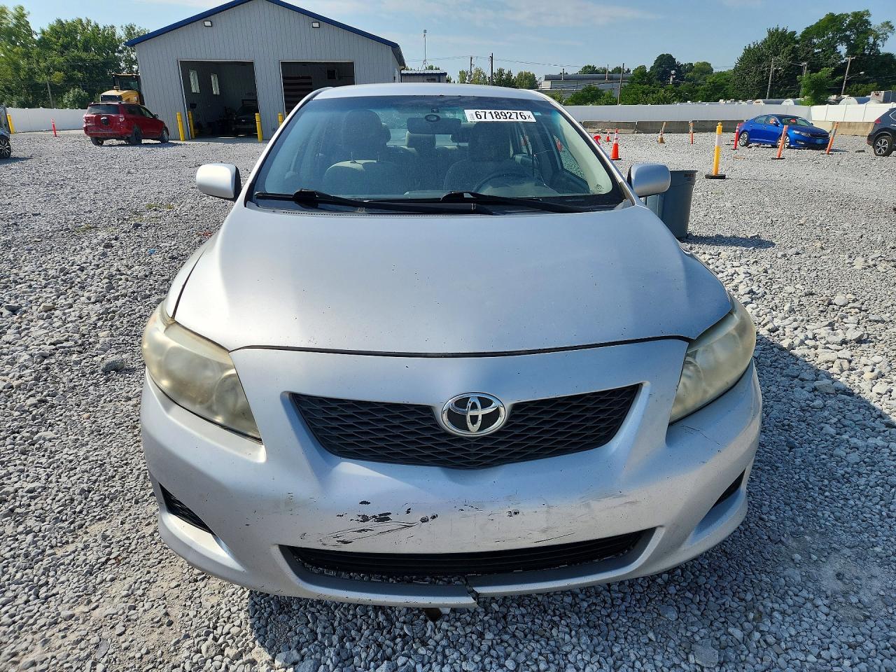 2009 Toyota Corolla Le Silver vin: 2T1BU40E89C186714