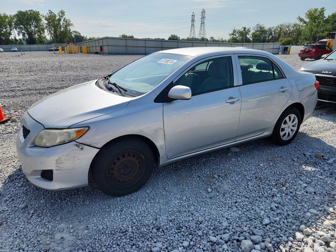2009 Toyota Corolla Le Silver vin: 2T1BU40E89C186714