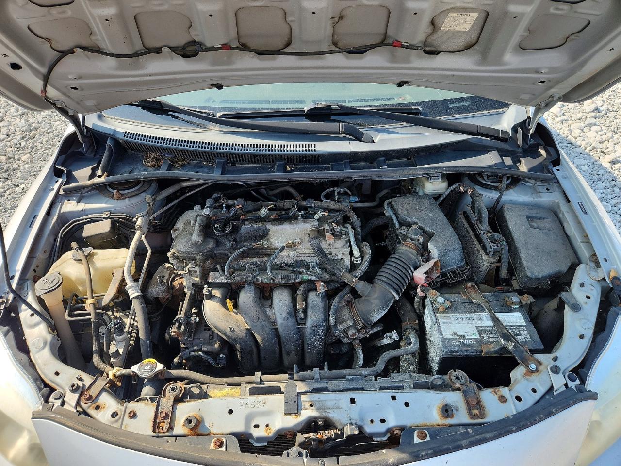 2009 Toyota Corolla Le Silver vin: 2T1BU40E89C186714