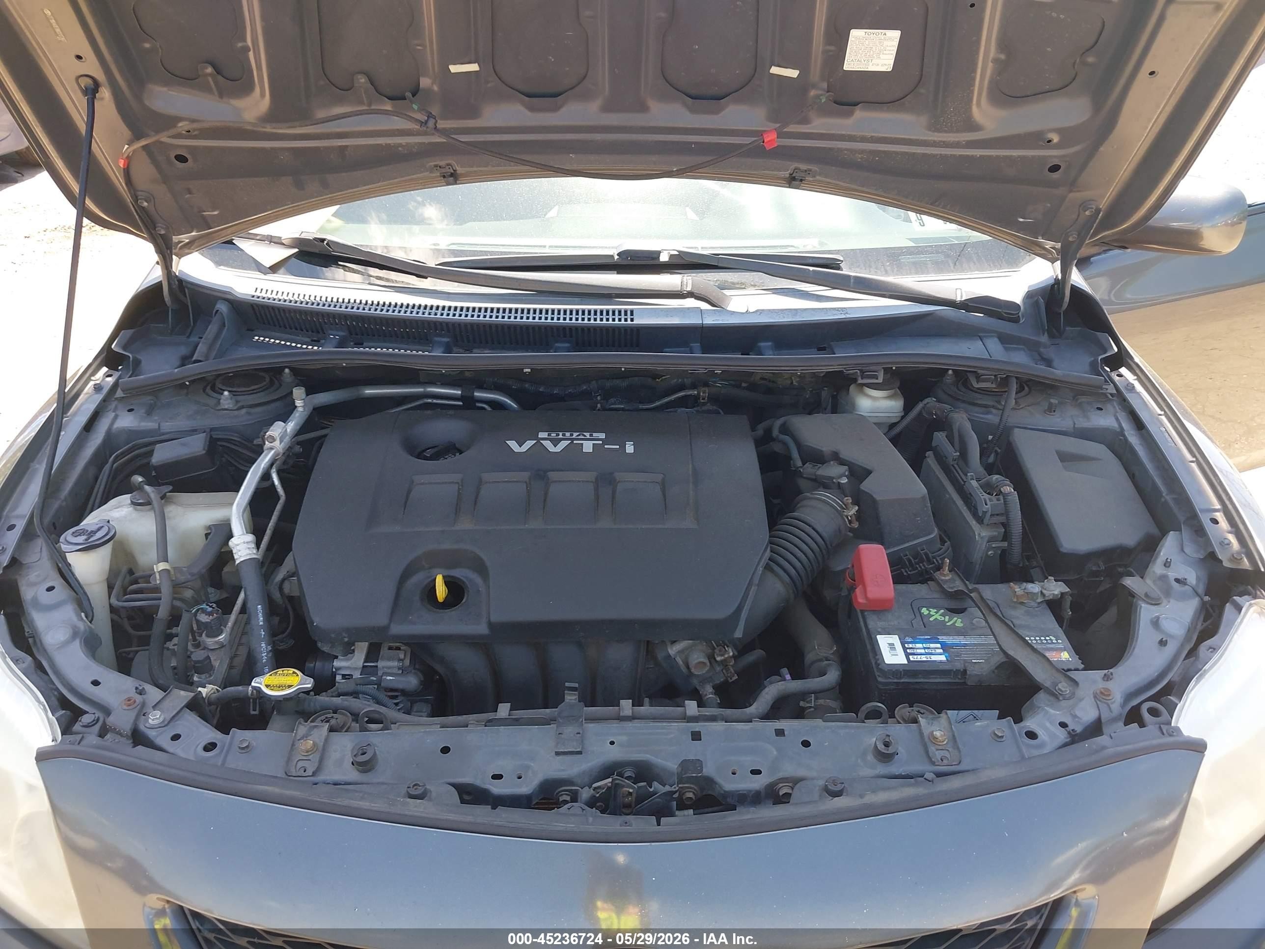2009 Toyota Corolla S Gray vin: 2T1BU40E99C017267