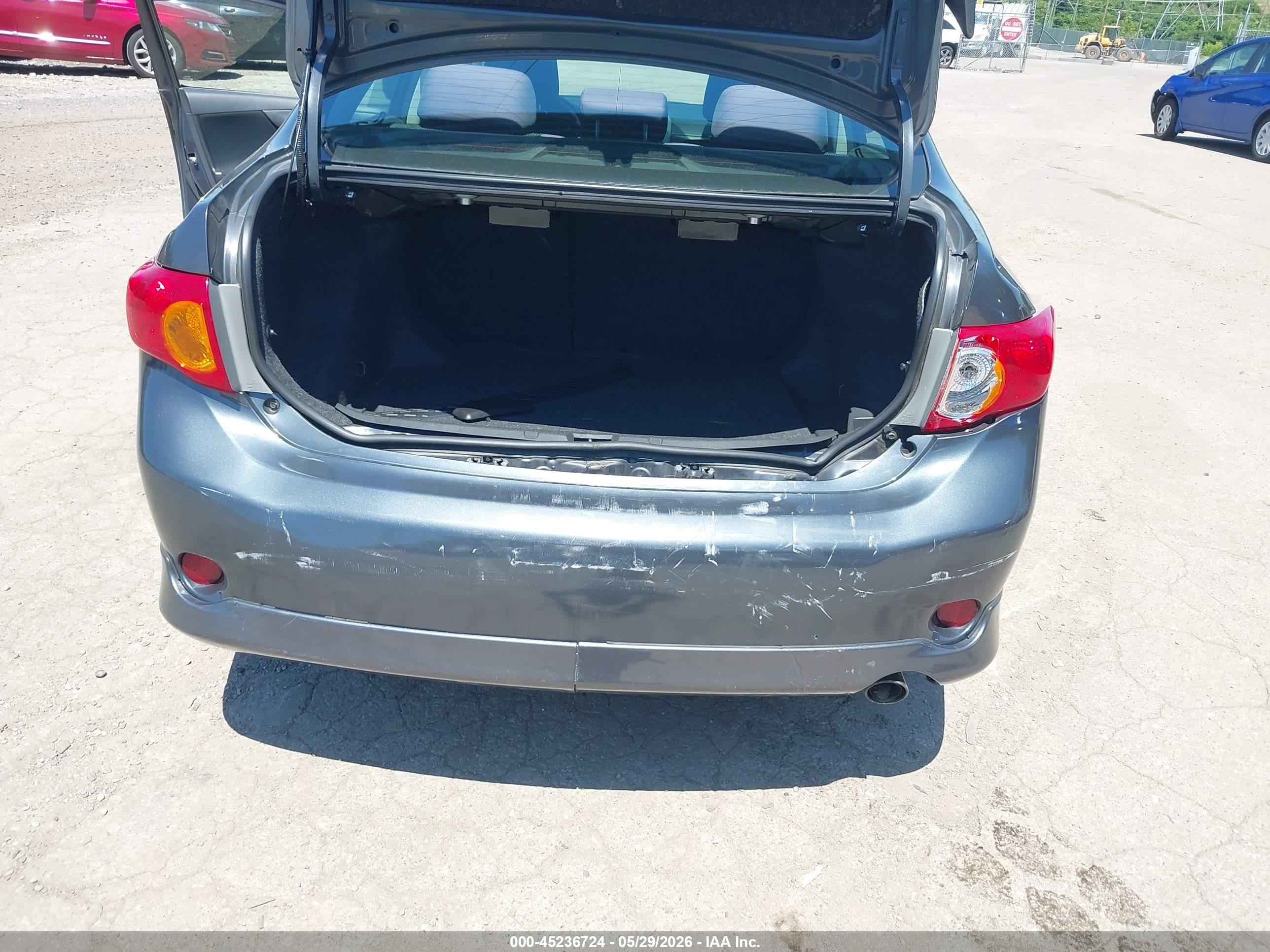2009 Toyota Corolla S Gray vin: 2T1BU40E99C017267