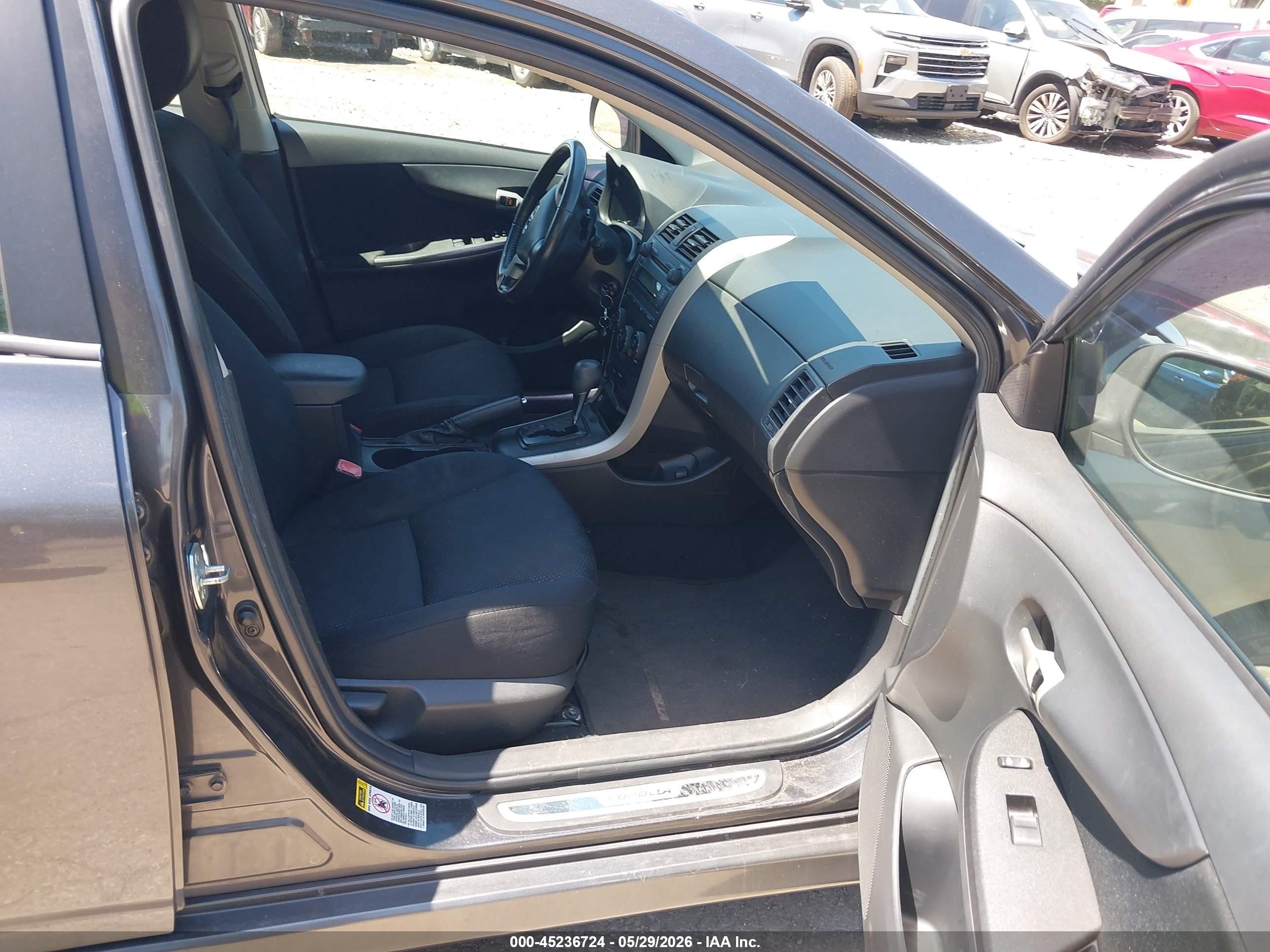 2009 Toyota Corolla S Gray vin: 2T1BU40E99C017267