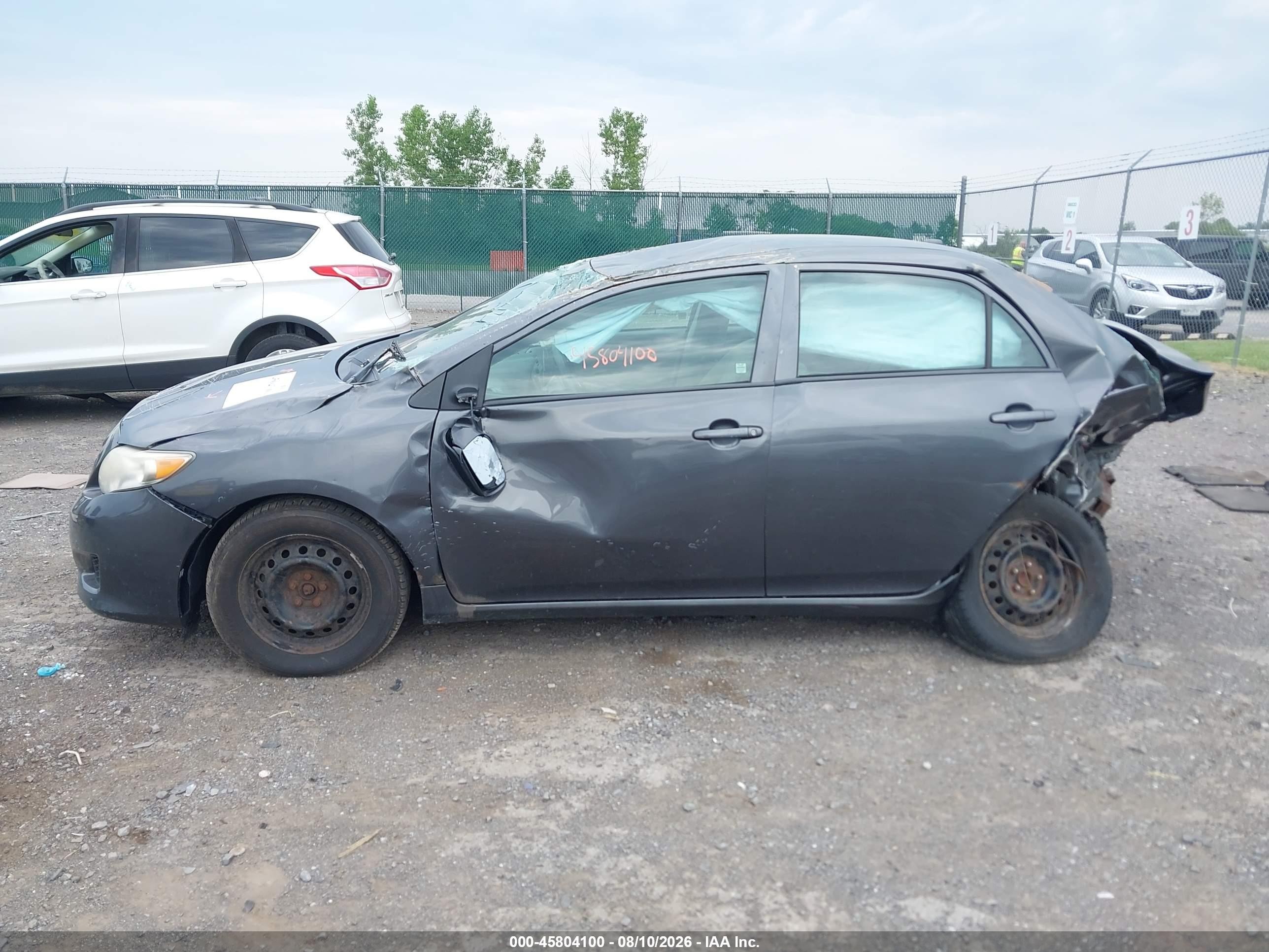 2009 Toyota Corolla S/le/xle Light Blue vin: 2T1BU40E99C023974