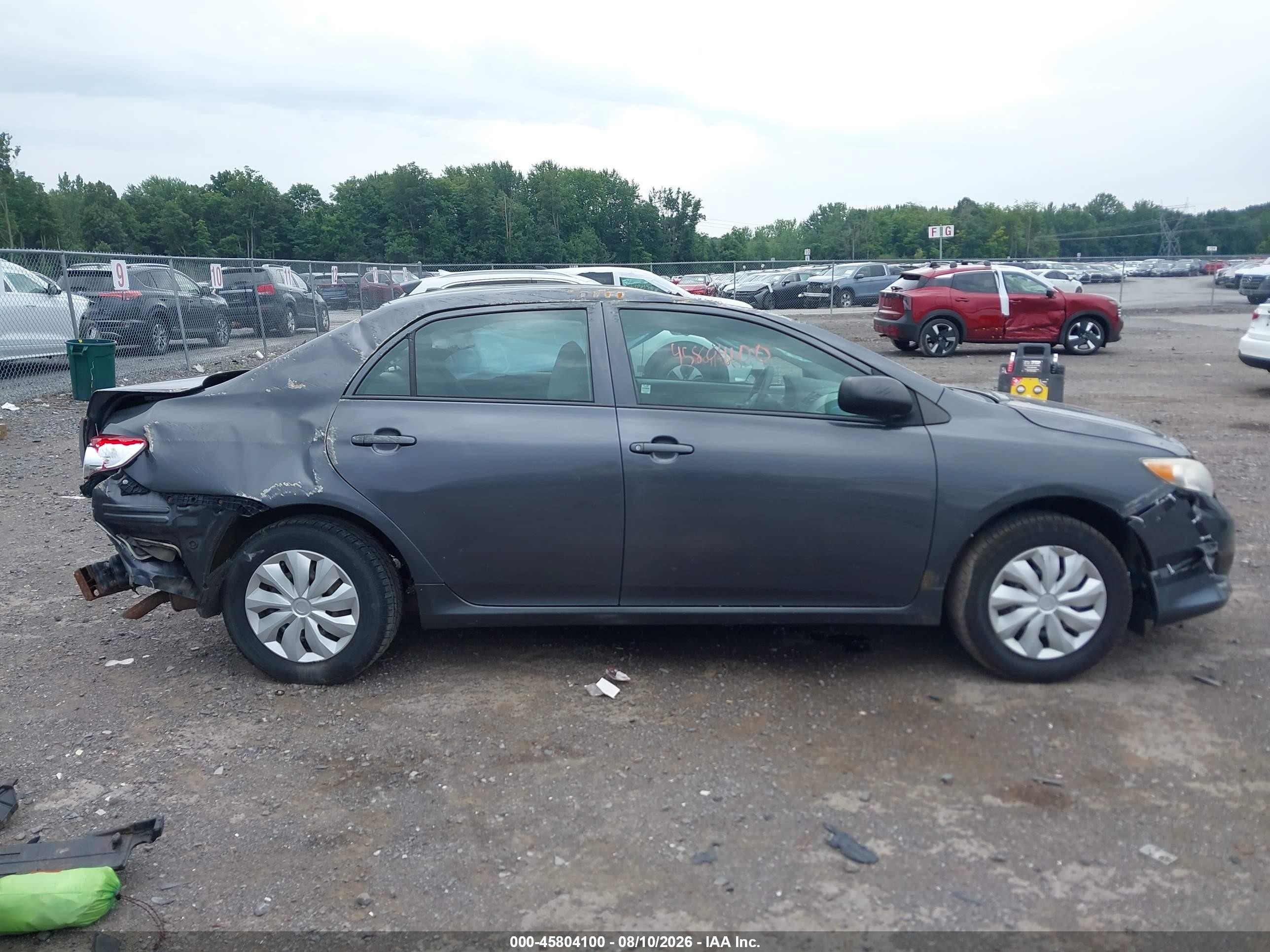 2009 Toyota Corolla S/le/xle Light Blue vin: 2T1BU40E99C023974