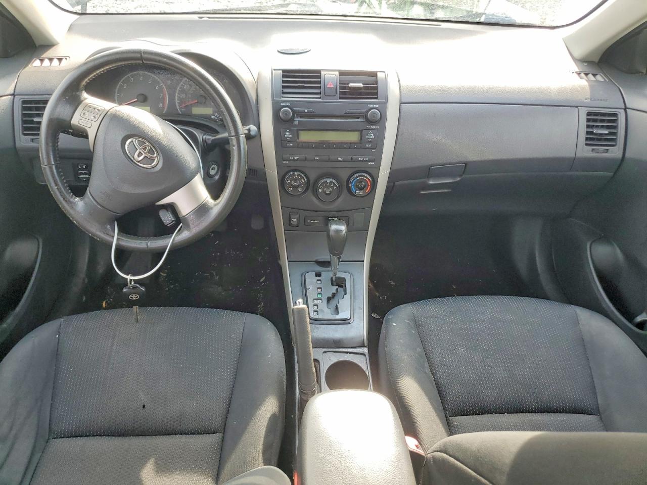 2009 Toyota Corolla S Black vin: 2T1BU40E99C102156