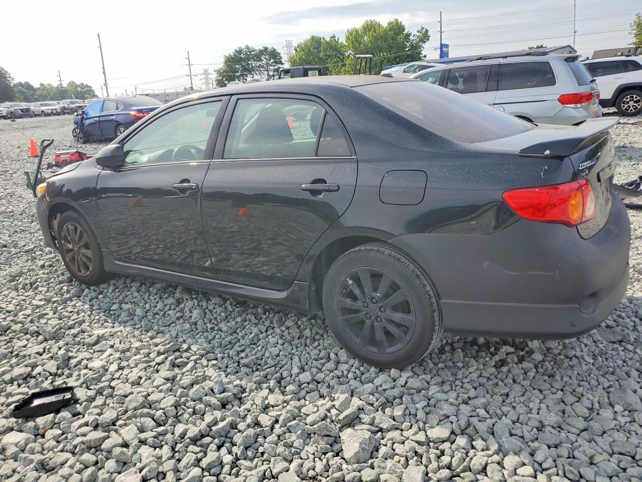 2009 Toyota Corolla S Black vin: 2T1BU40E99C102156