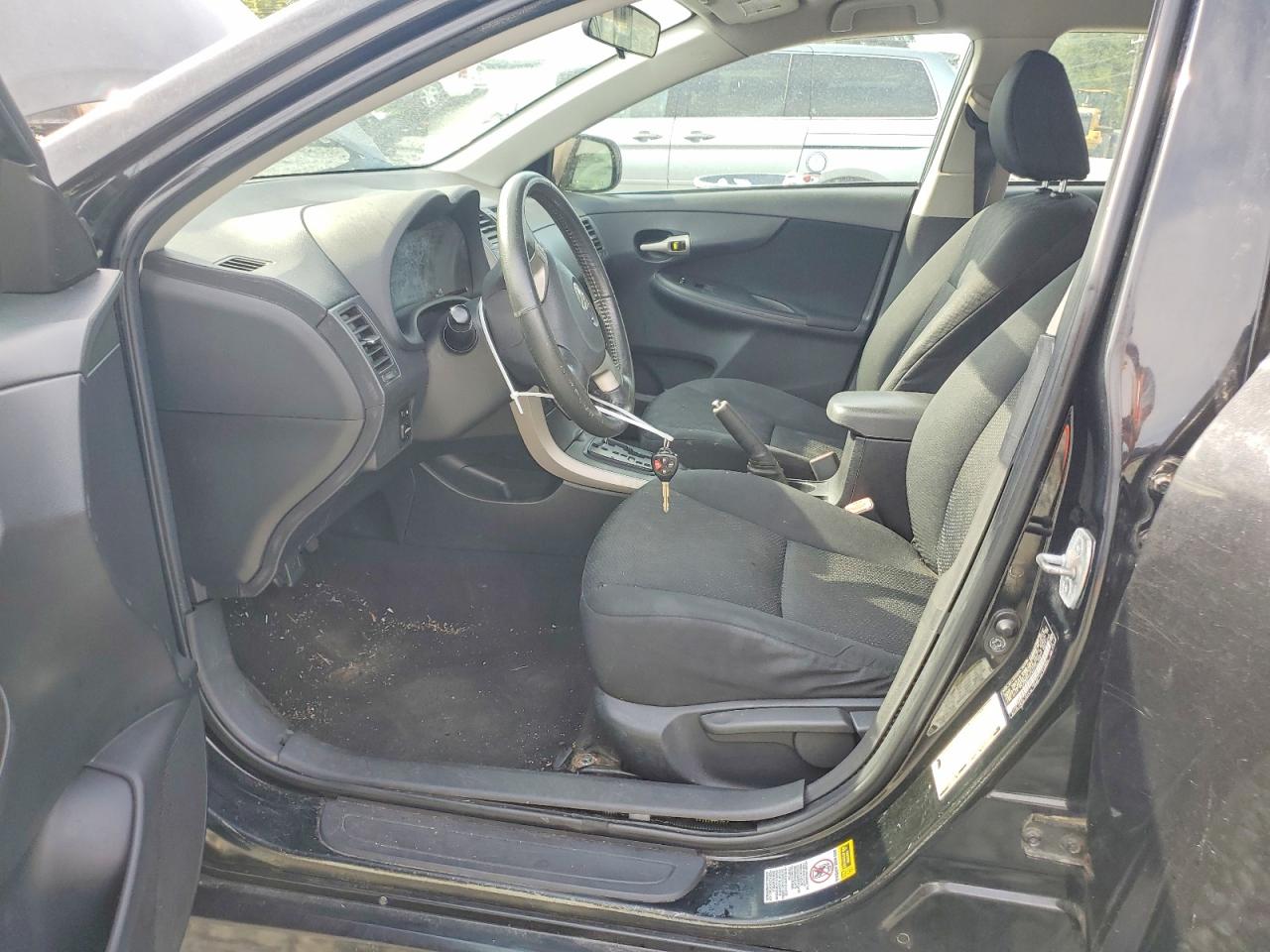 2009 Toyota Corolla S Black vin: 2T1BU40E99C102156