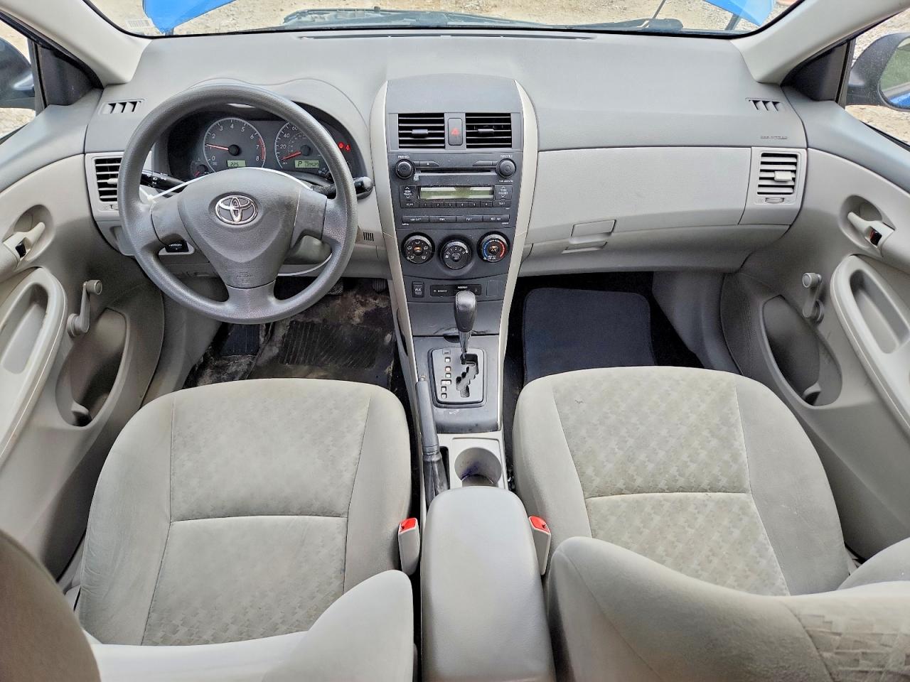 2009 Toyota Corolla Base Blue vin: 2T1BU40E99C118356