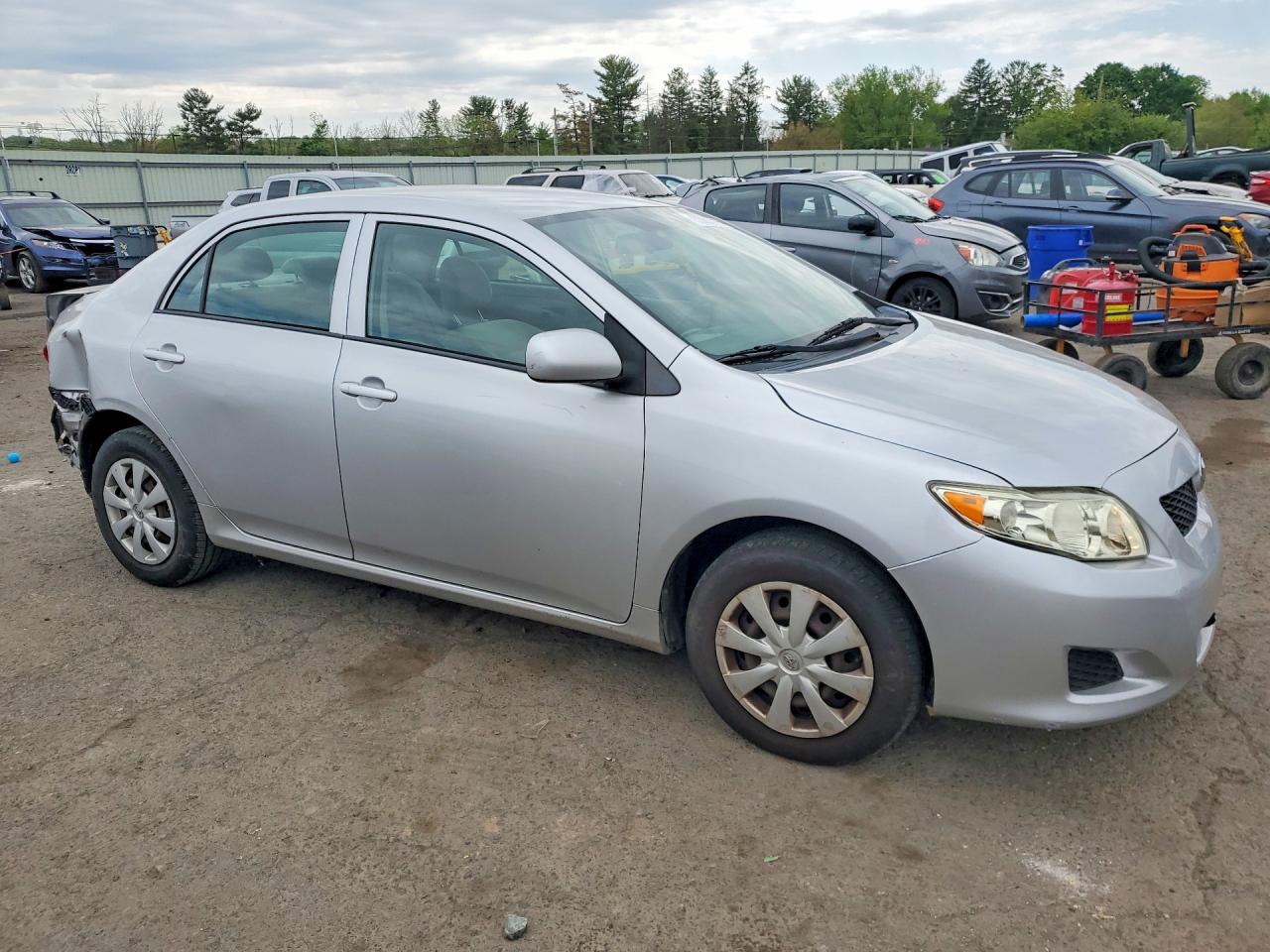 2009 Toyota Corolla Le Silver vin: 2T1BU40E99C142382